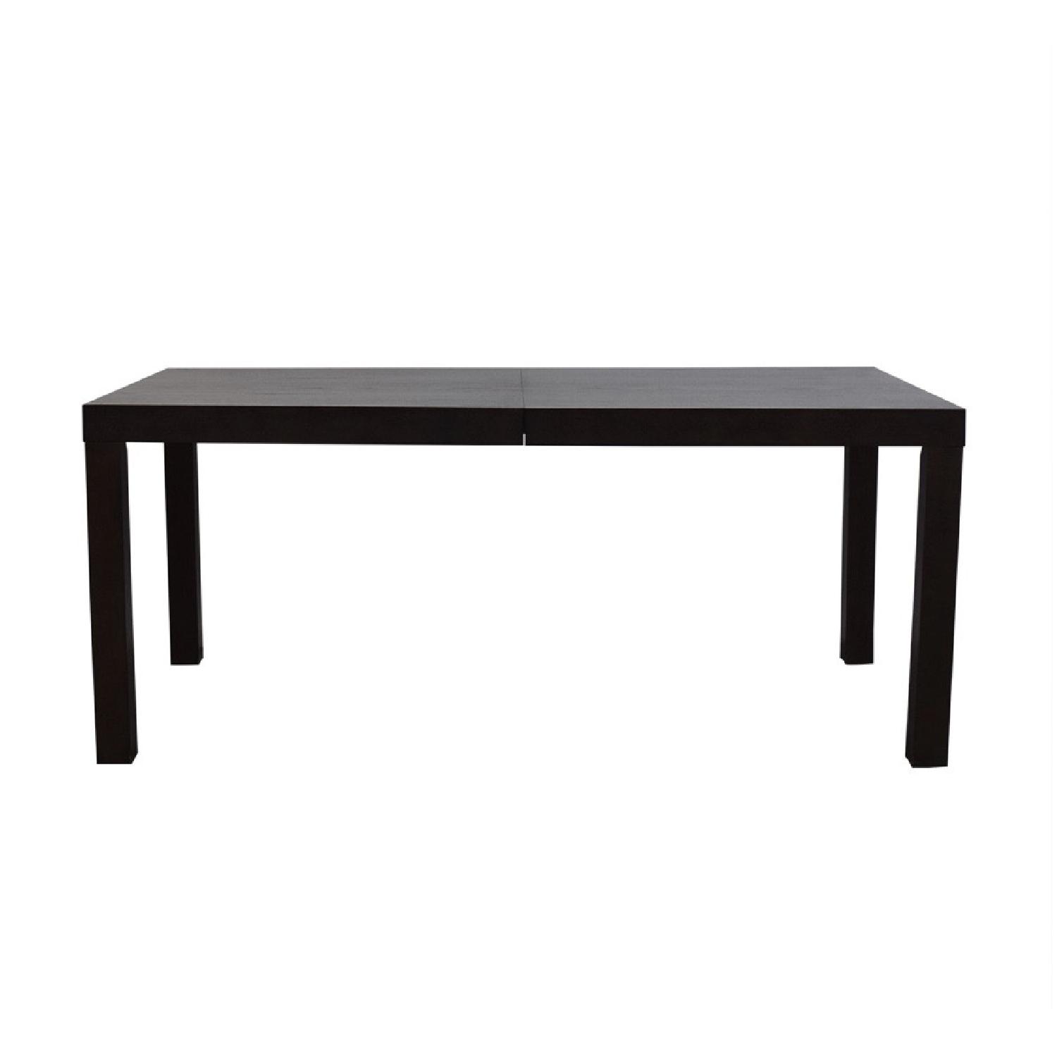 West Elm Parsons Dining Table w/ 6 Fabric Chairs - image-2