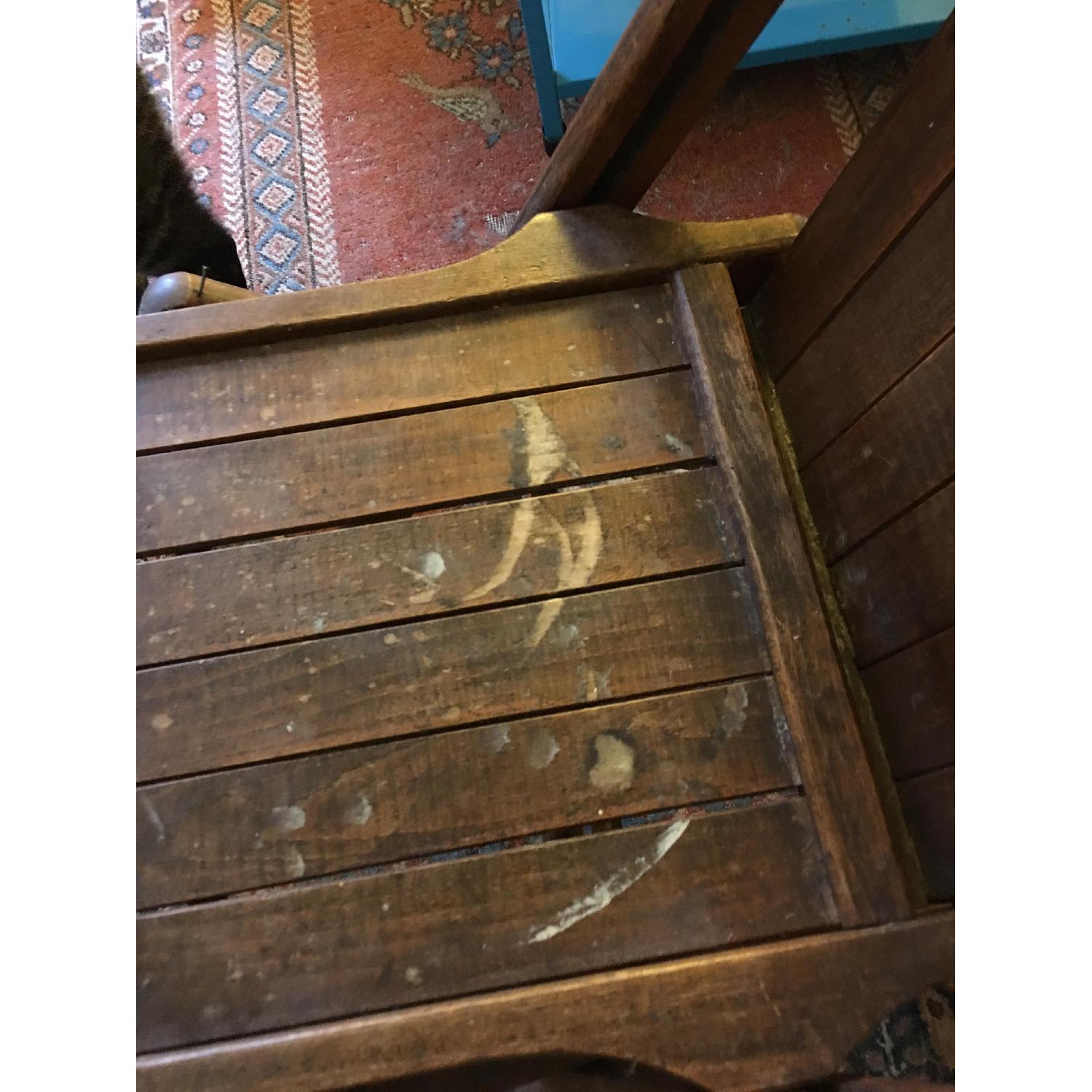 Vintage 1940's Wood Folding Chair - image-4