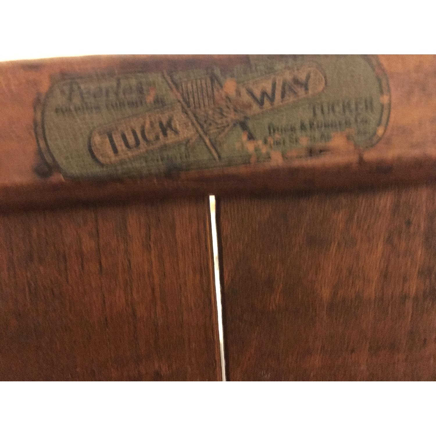 Vintage 1940's Wood Folding Chair - image-5