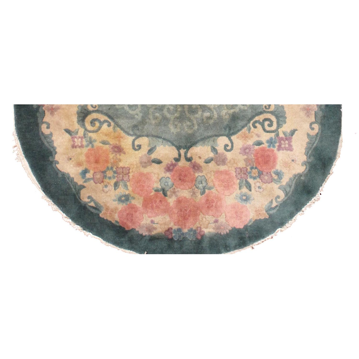 Handmade Antique Art Deco Chinese Rug - image-3