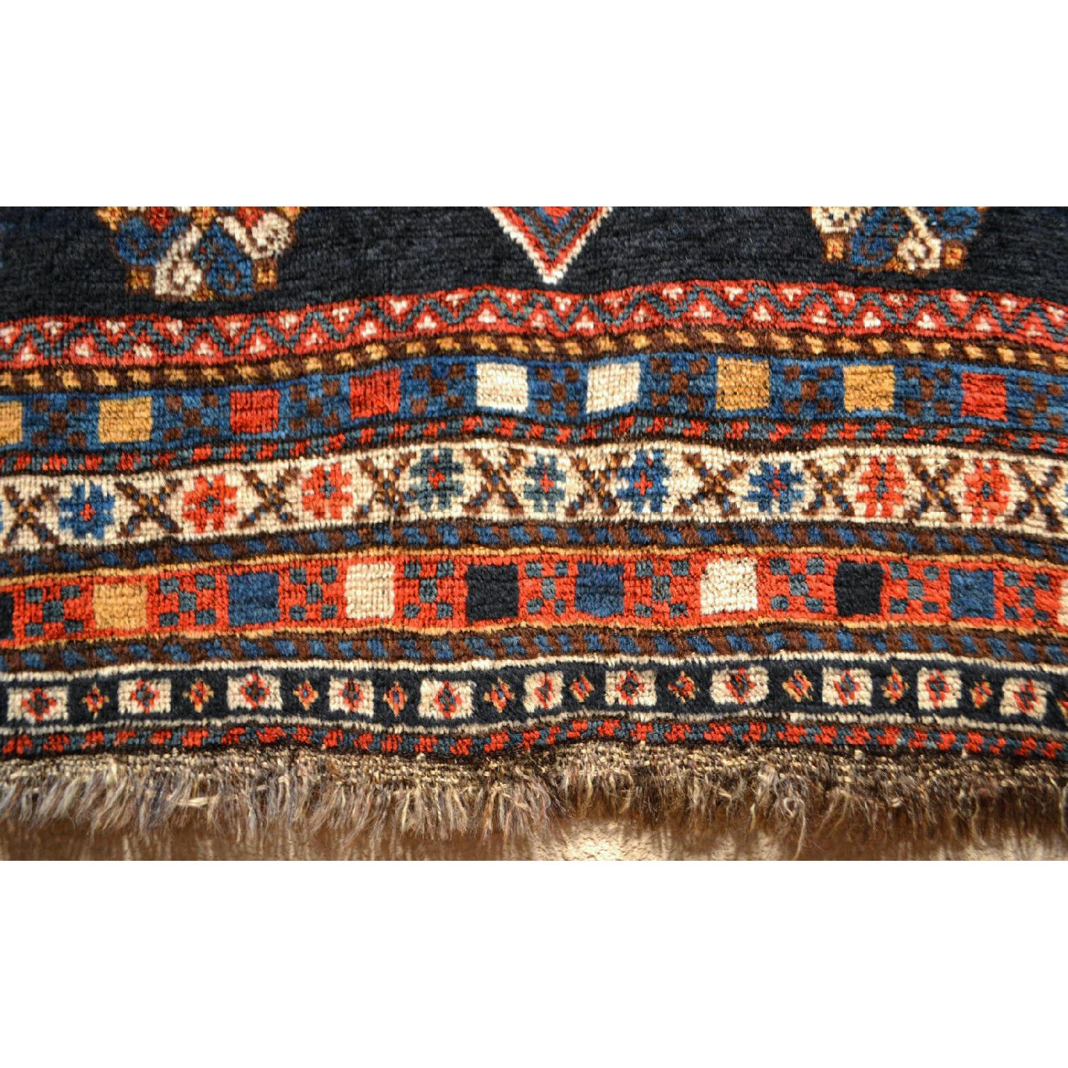 Handmade Antique Persian Loristan Rug - image-4