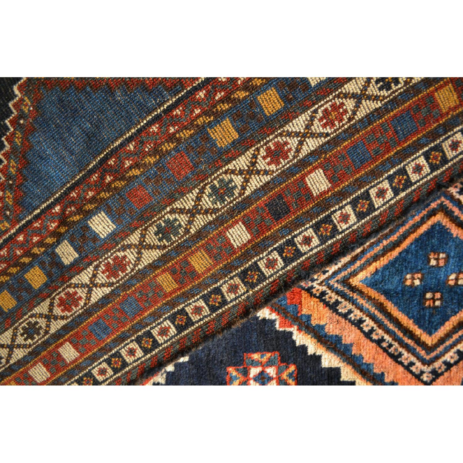 Handmade Antique Persian Loristan Rug - image-5