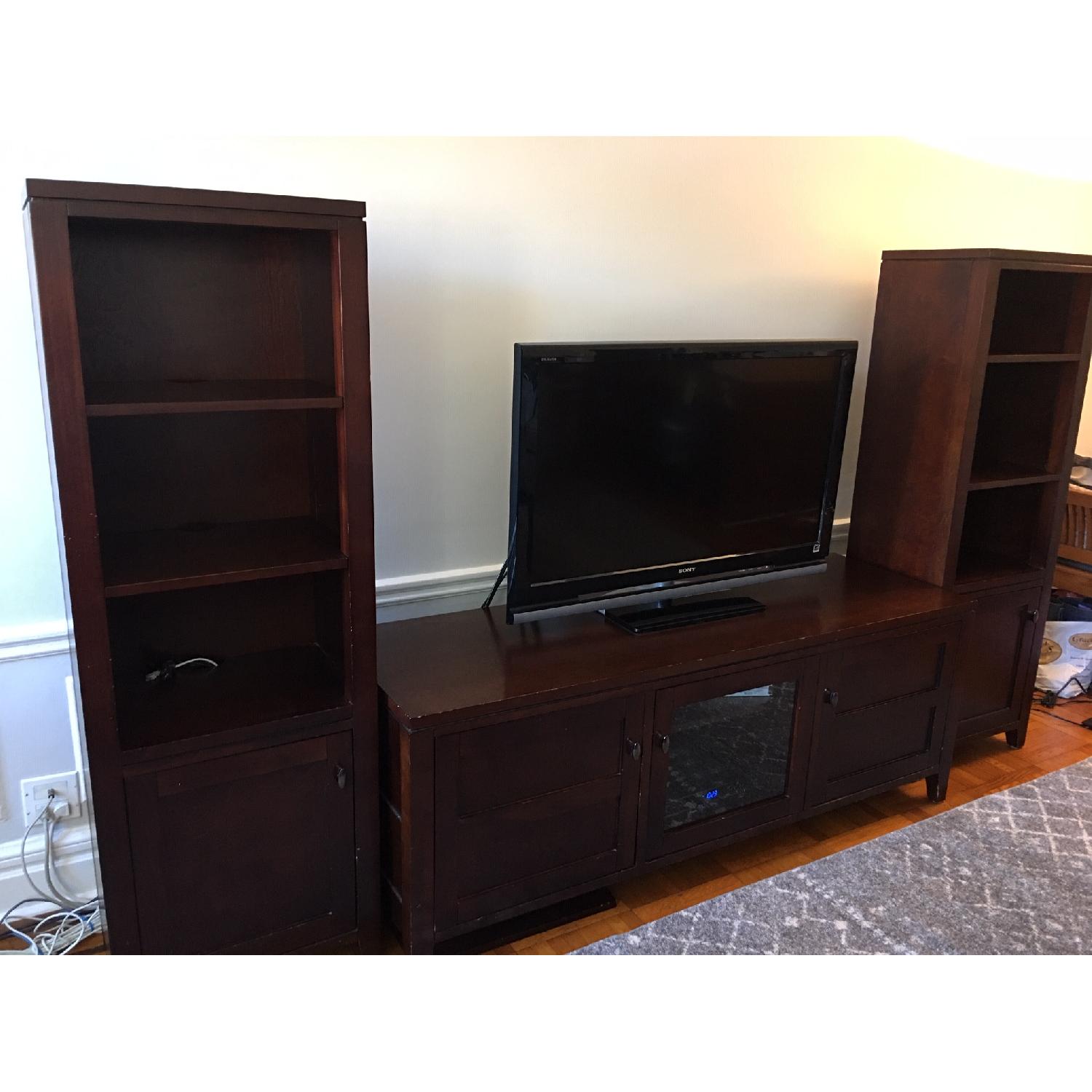 Crate & Barrel 3-Piece Modular Media Entertainment Center - image-3