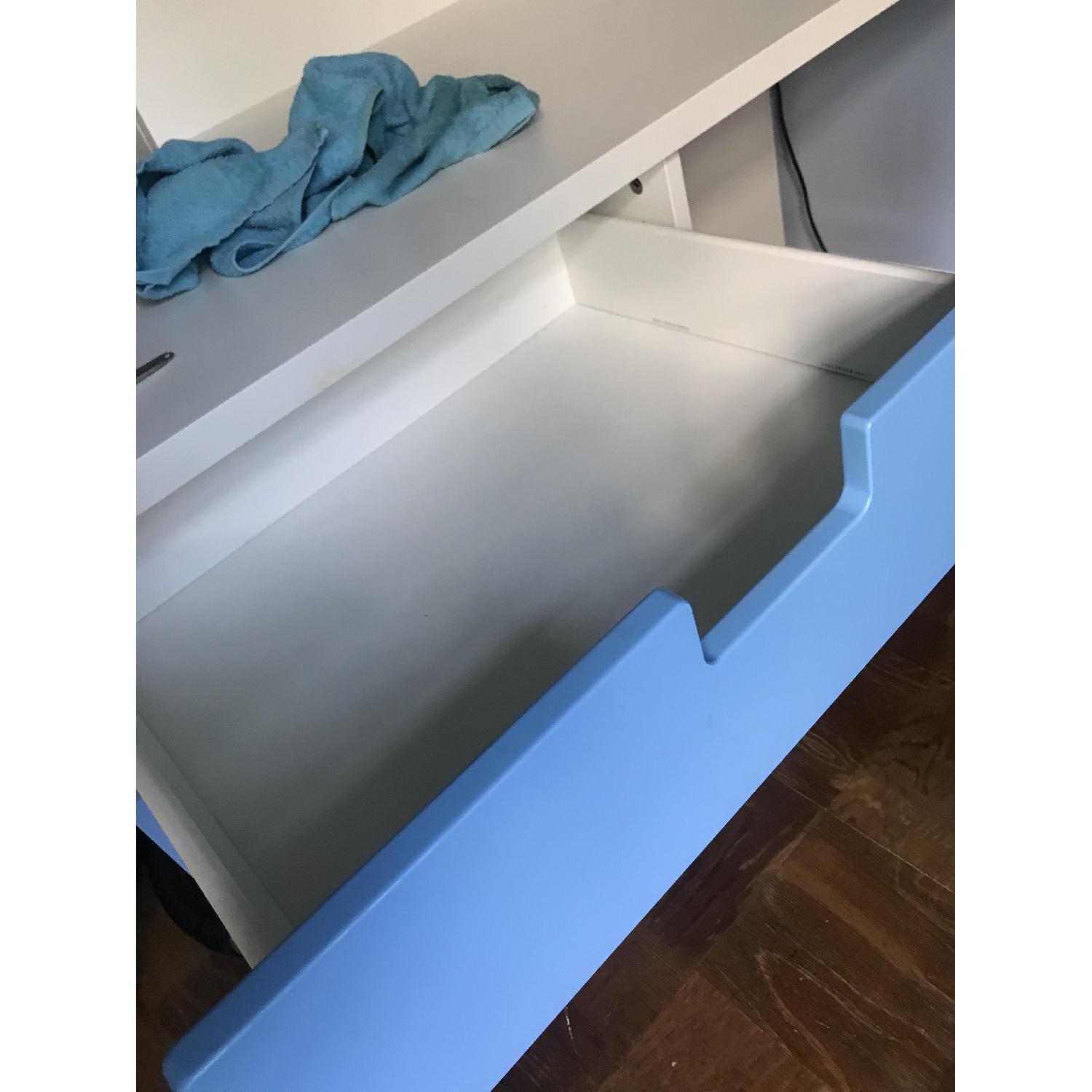 Ikea Kids Loft Bed w/ Storage & Desk - image-2