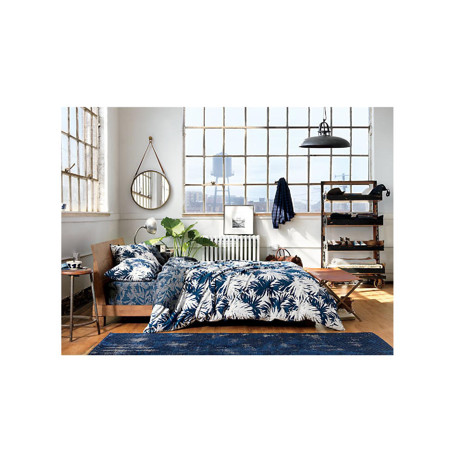 CB2 Teak King Size Bed - image-3