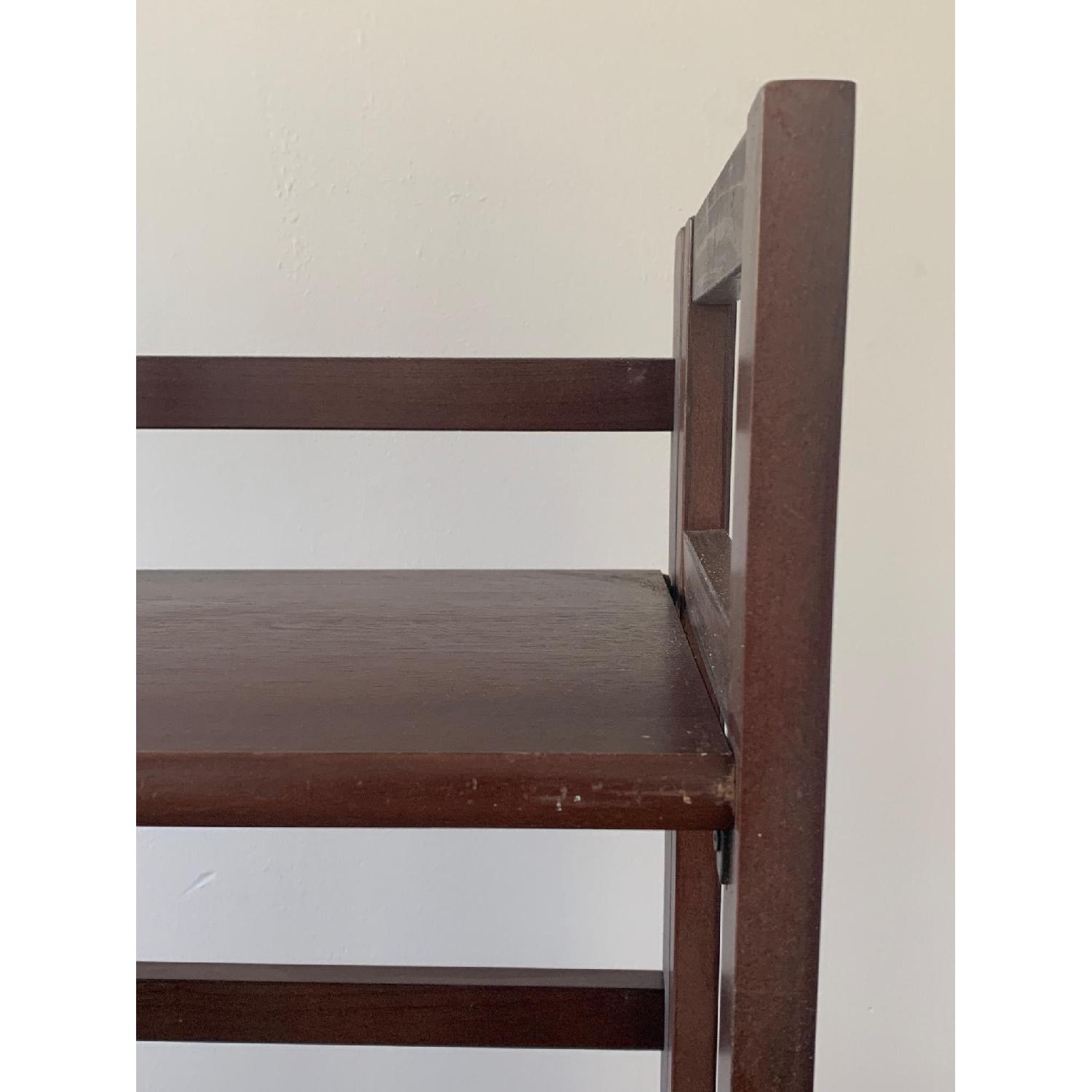 Container Store Solid Wood Folding Shelf - image-4
