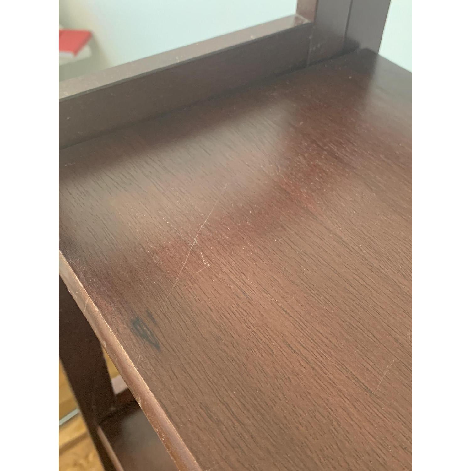 Container Store Solid Wood Folding Shelf - image-5