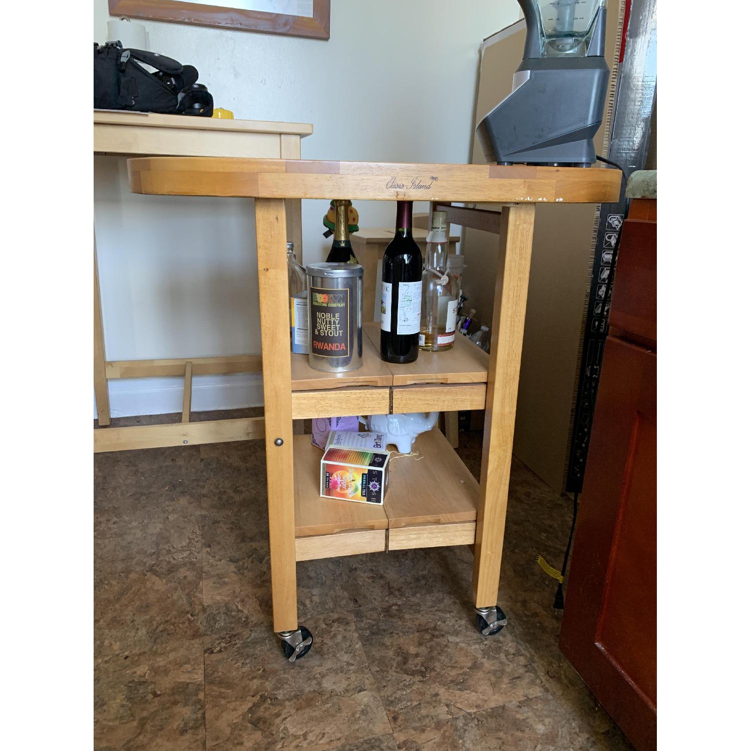 Oasis Concepts Butcher Block Kitchen Cart - image-2