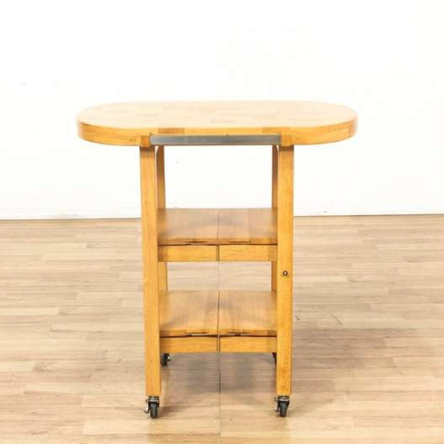 Oasis Concepts Butcher Block Kitchen Cart - image-5