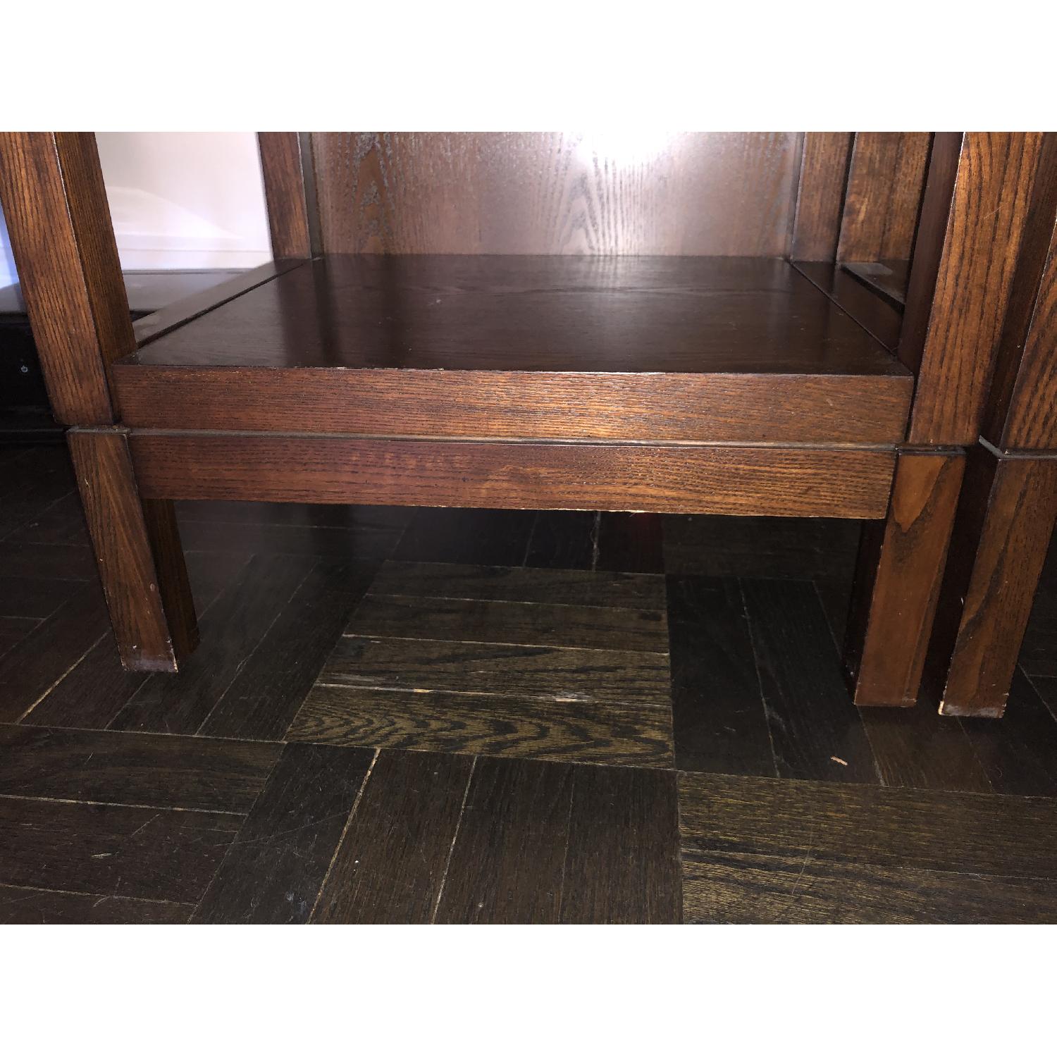 Dark Brown Wood Bookshelves - image-5