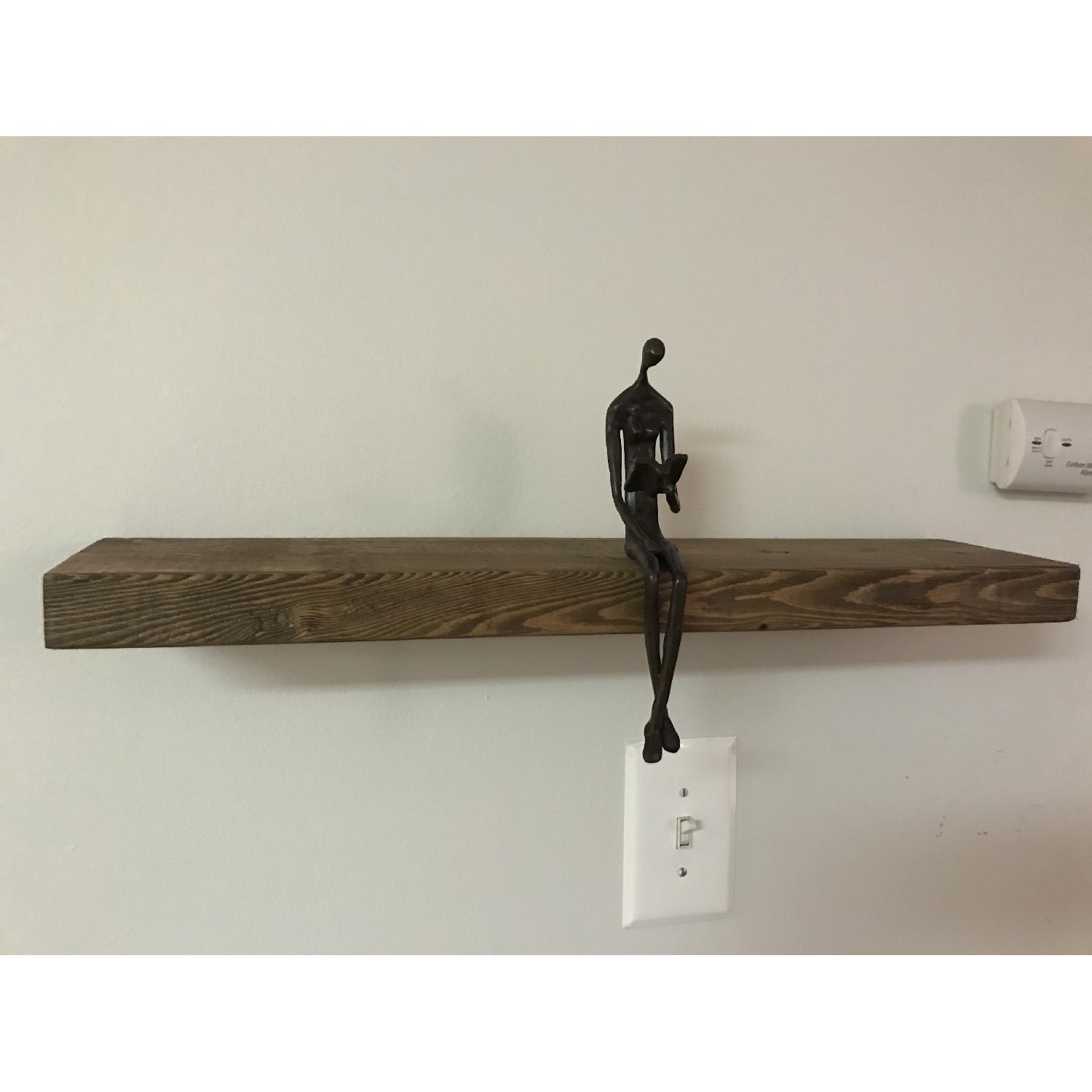 Del Hutson DesignsRustic Pine Floating Shelves AptDeco