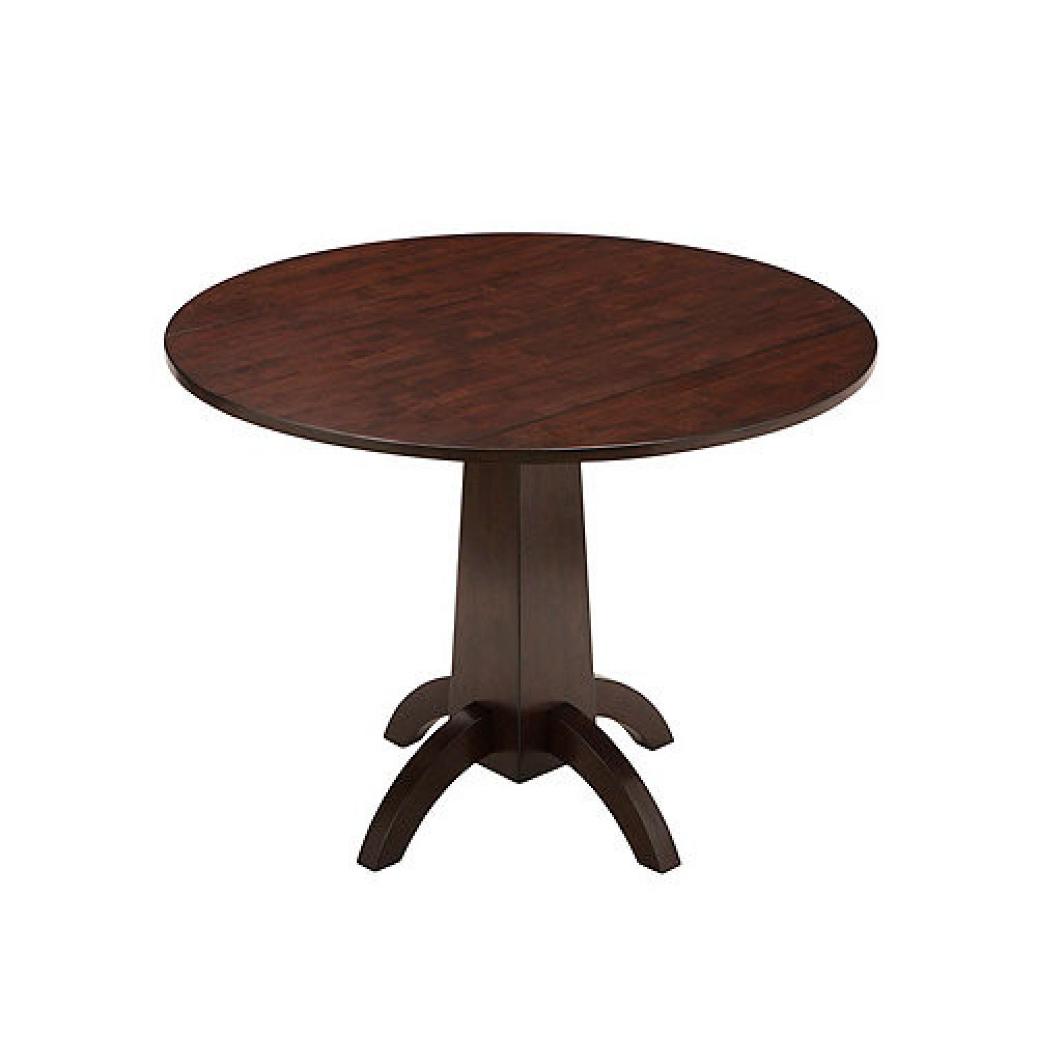 Raymour & Flanigan Nevada DropLeaf Dining Table AptDeco