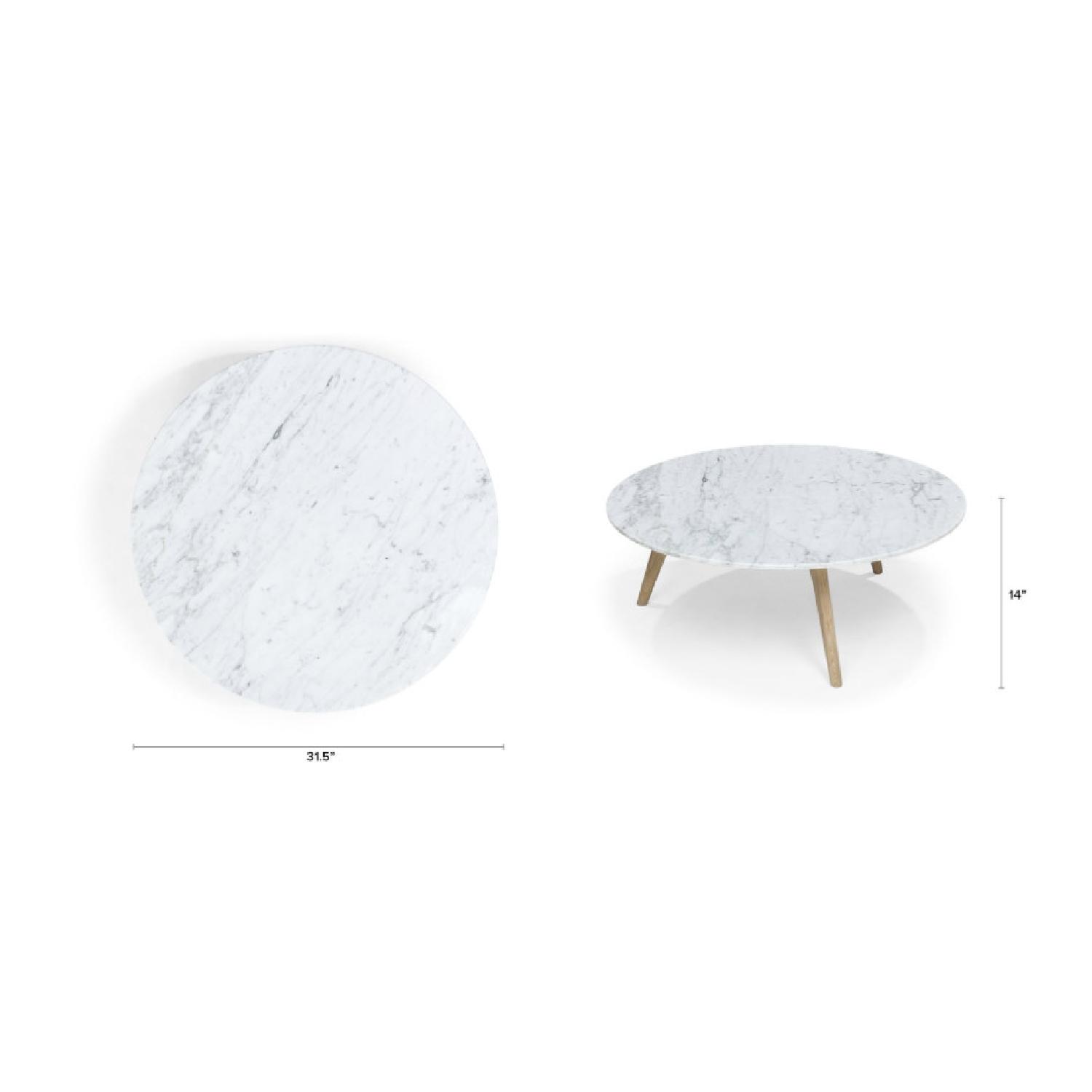 Article Mara Marble Coffee Table - image-1