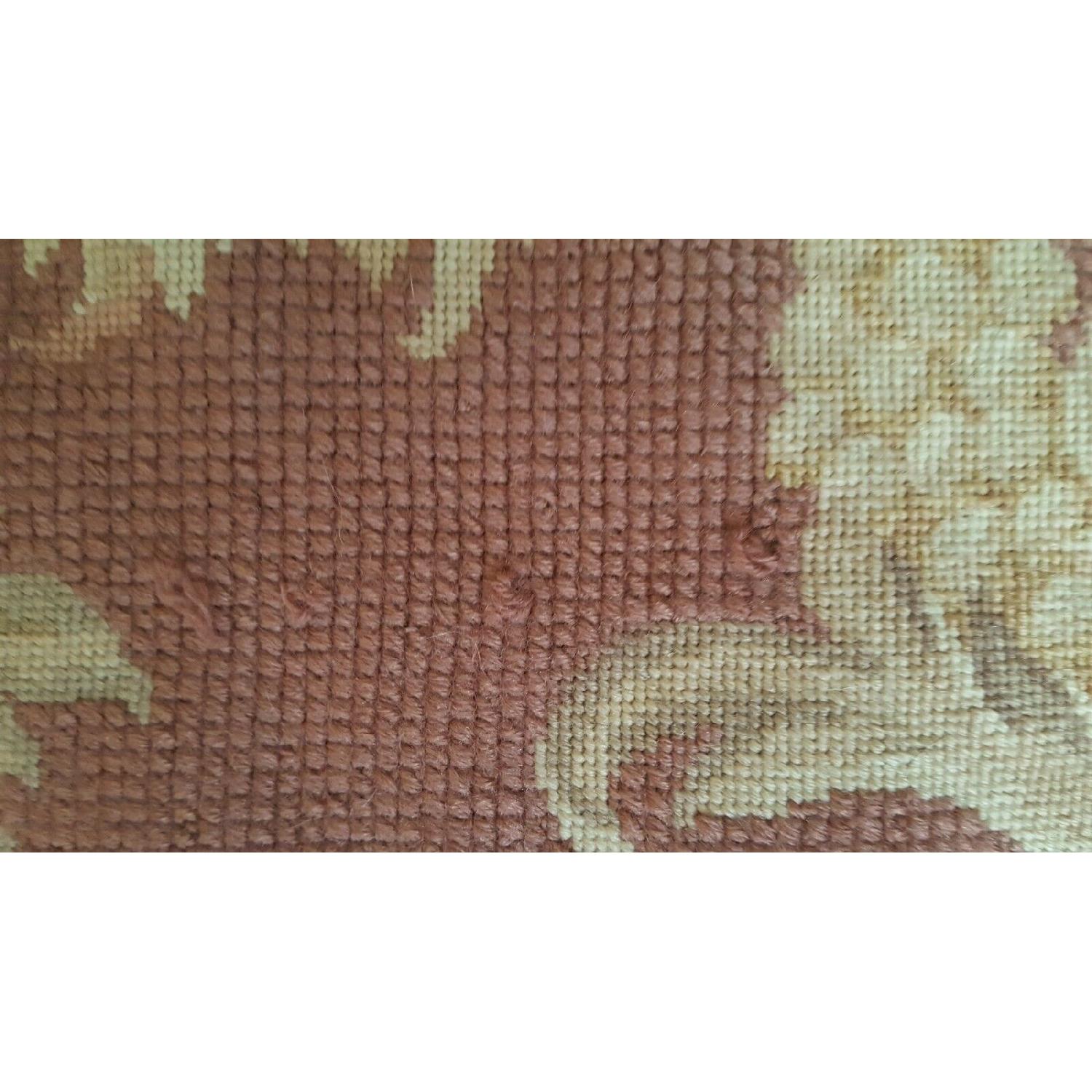 Vintage Needlepoint French Aubusson Rug - image-3