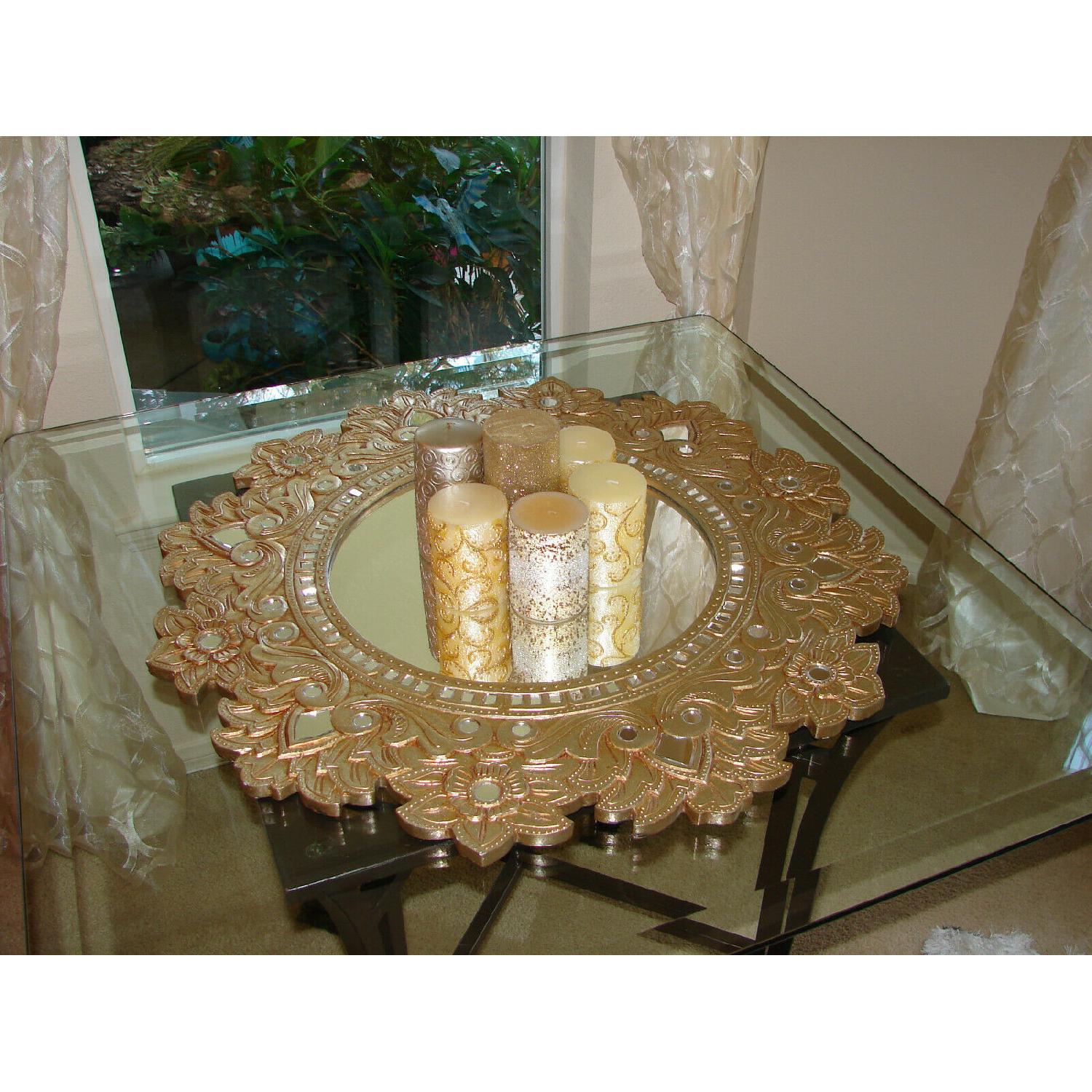 Pier 1 Indian Mosaic Mirror - image-3