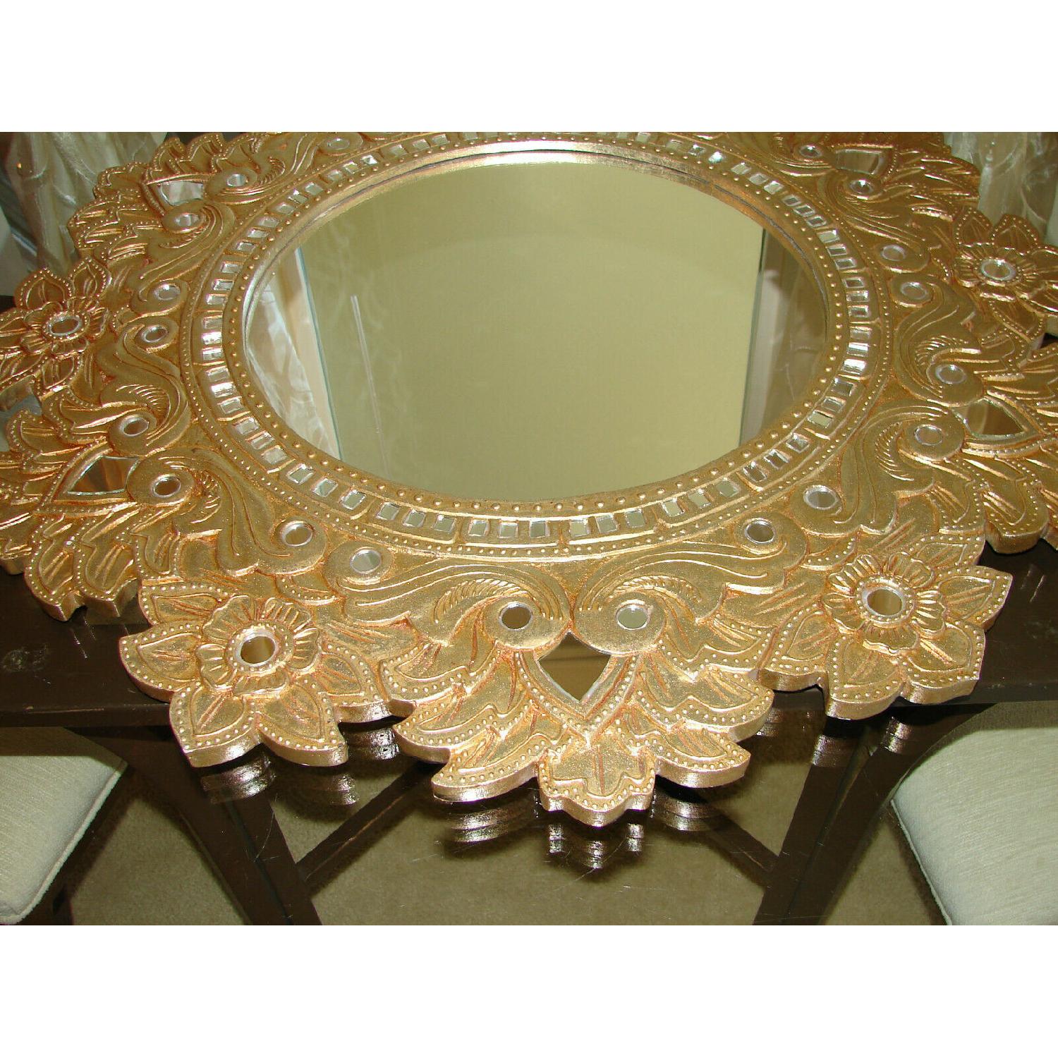 Pier 1 Indian Mosaic Mirror - image-5