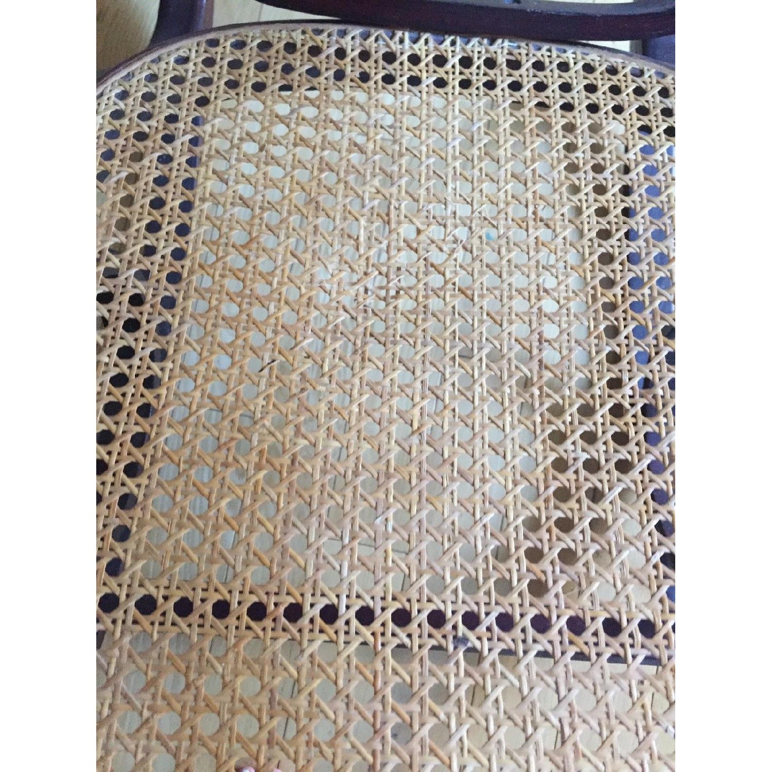 Antique Bentwood Caning Rocking Chair - image-11