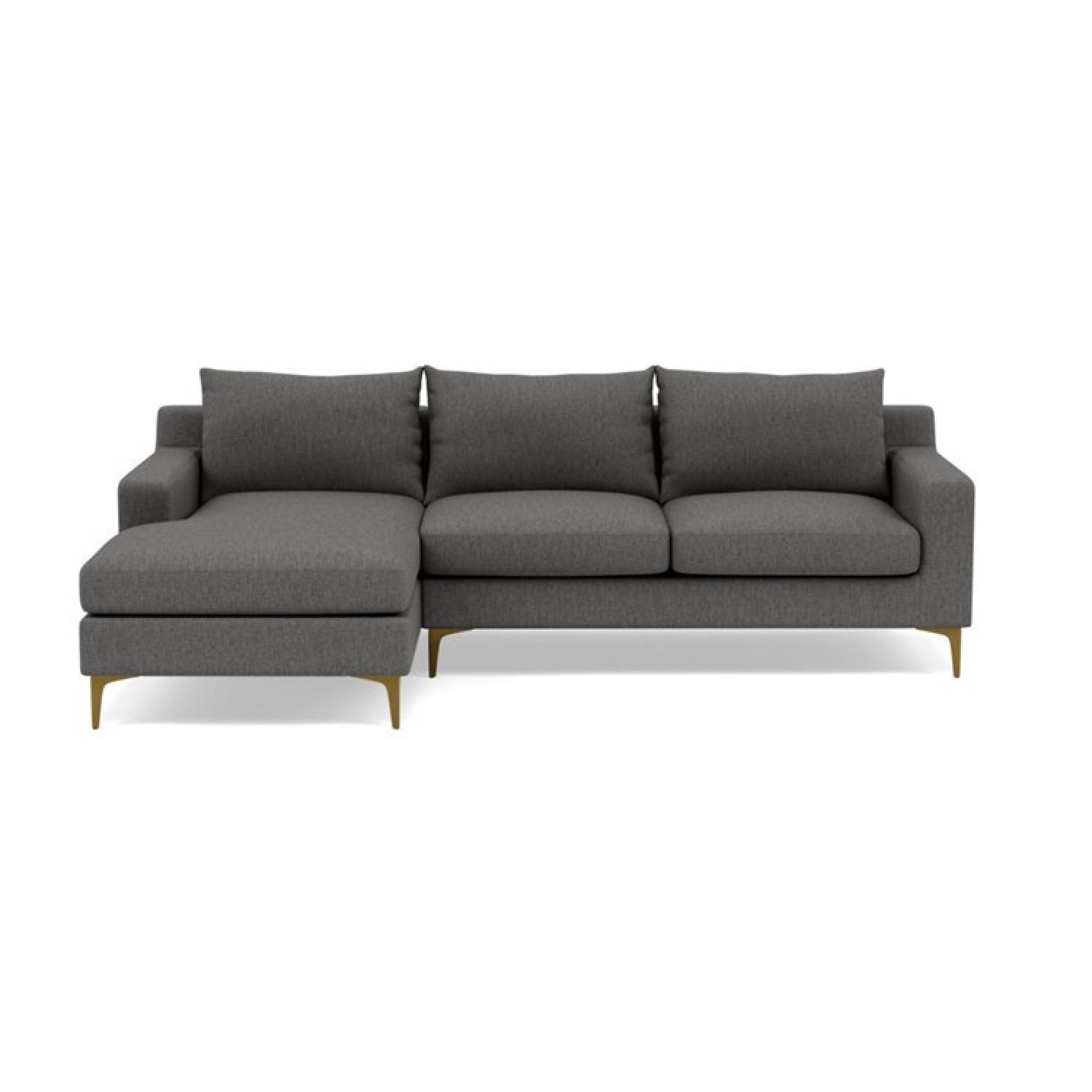Interior Define Custom Sloan Sectional Sofa AptDeco