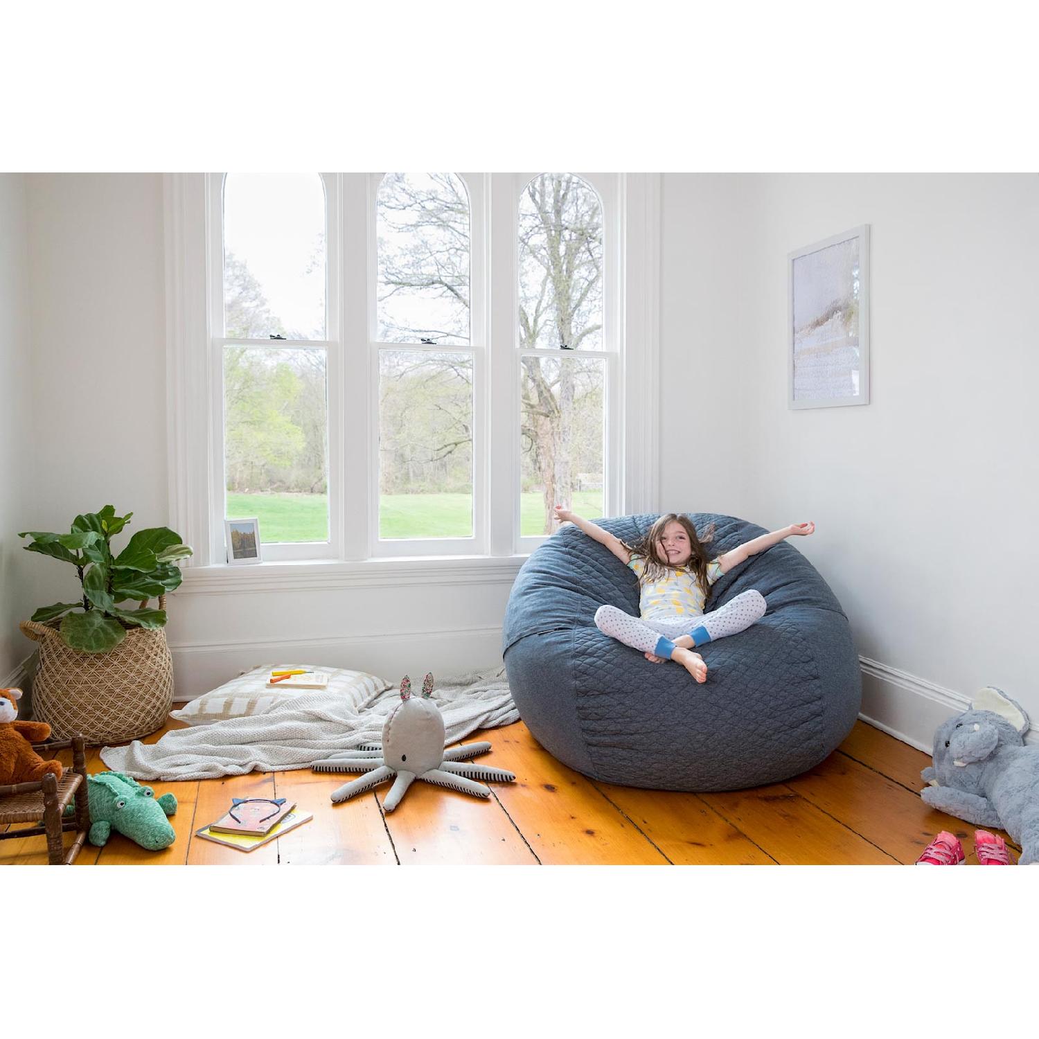 Tuft & Needle Pouch Bean Bag - image-2