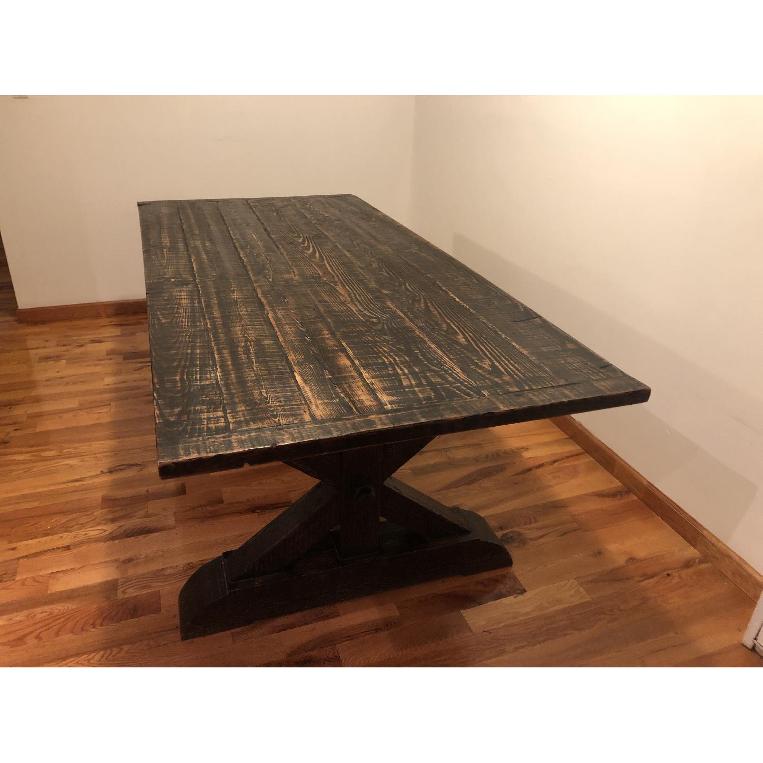 Restoration Hardware Iron Bolt Dining Table - image-6