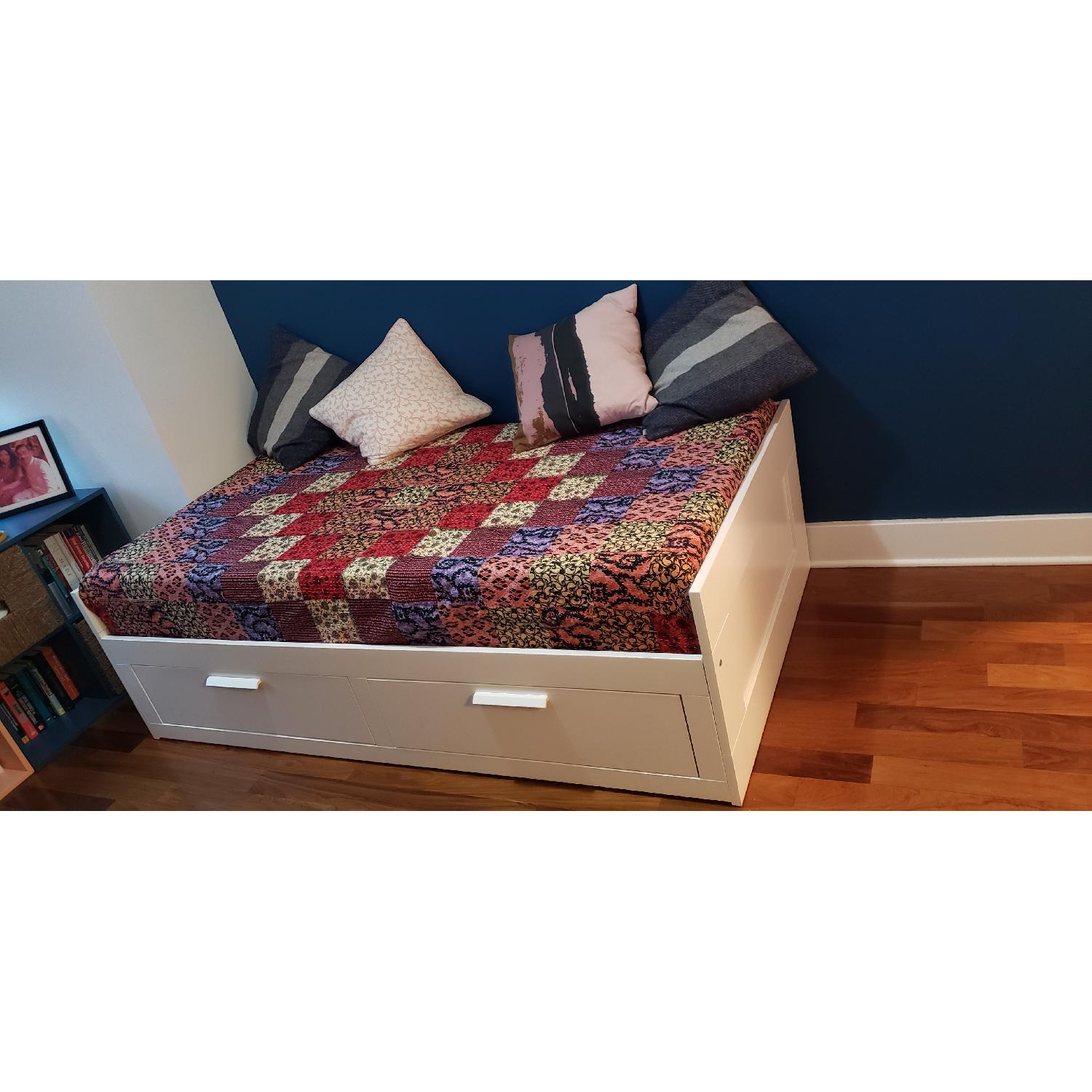 Ikea Brimnes Daybed Frame w/ 2 Drawers - image-1
