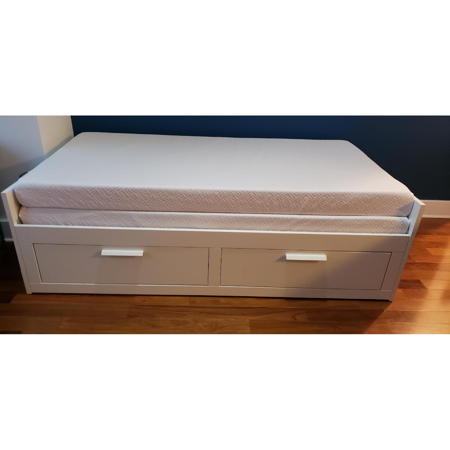 Ikea Brimnes Daybed Frame w/ 2 Drawers - image-2