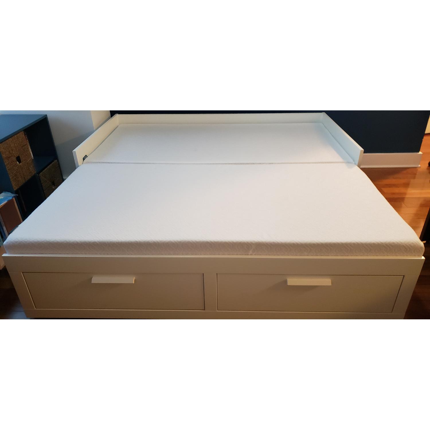Ikea Brimnes Daybed Frame w/ 2 Drawers - image-4