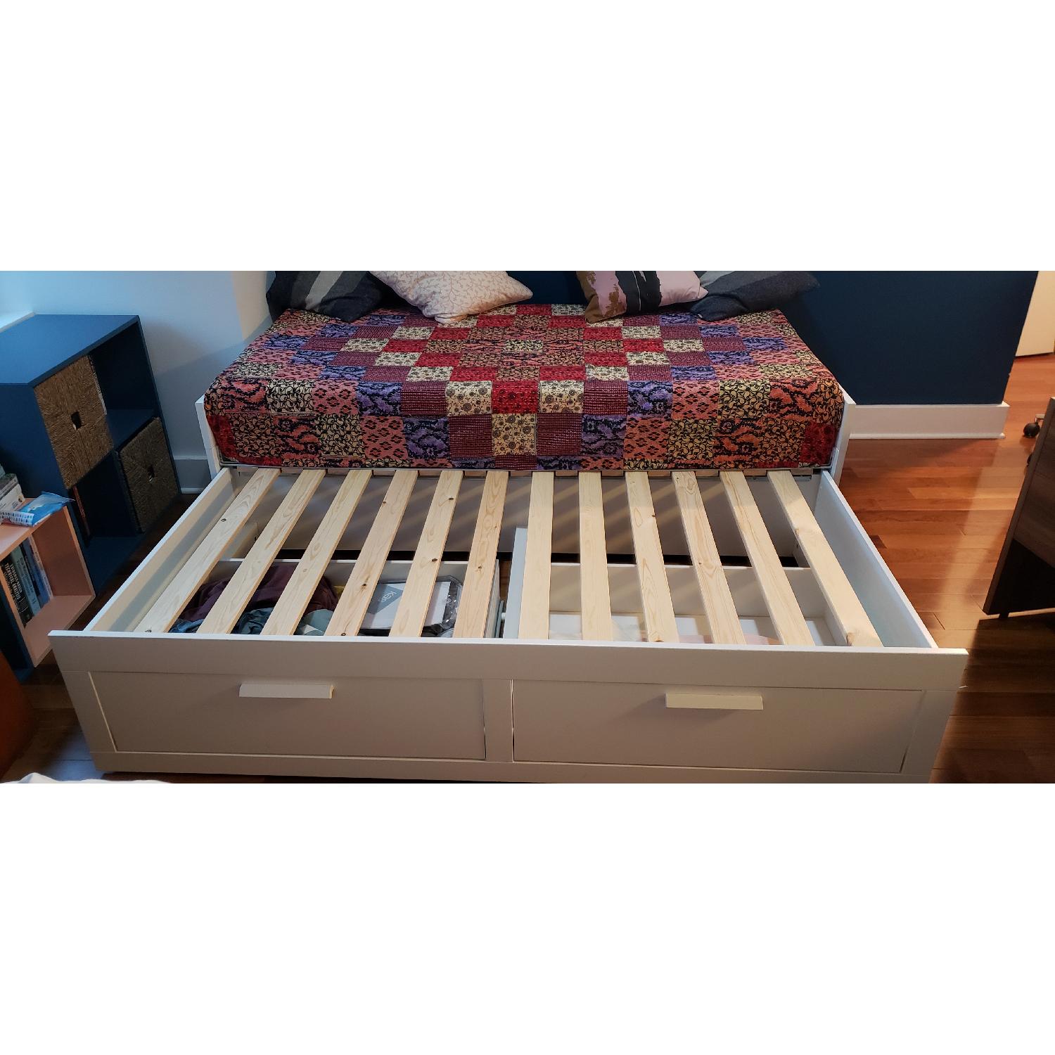 Ikea Brimnes Daybed Frame w/ 2 Drawers - image-6