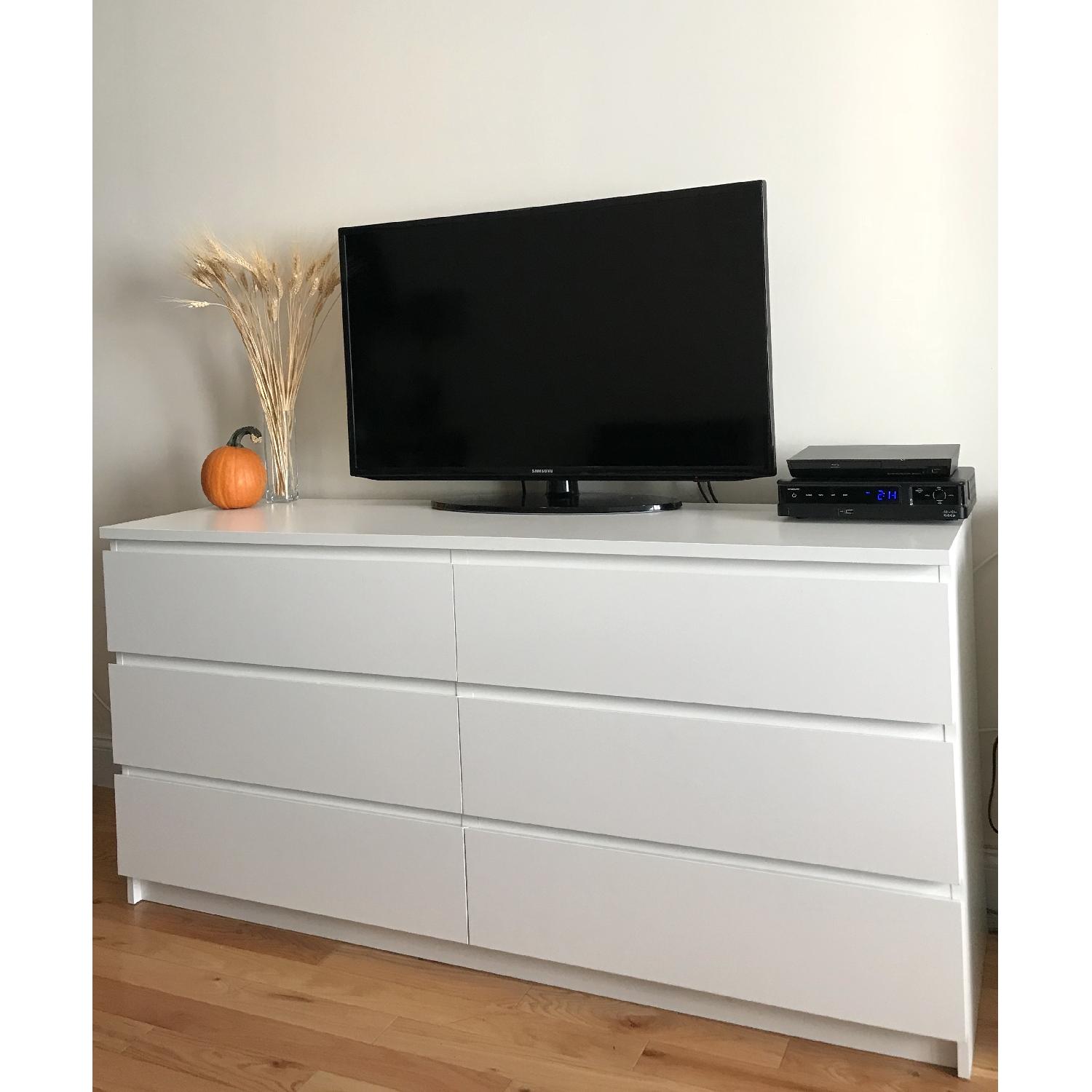 Ikea Malm 6 Drawer Dresser - image-1