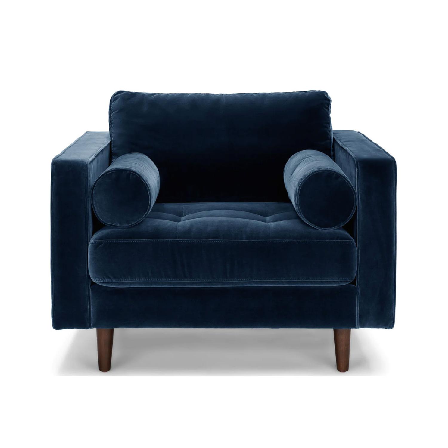Article Sven Velvet Lounge Chair - image-2