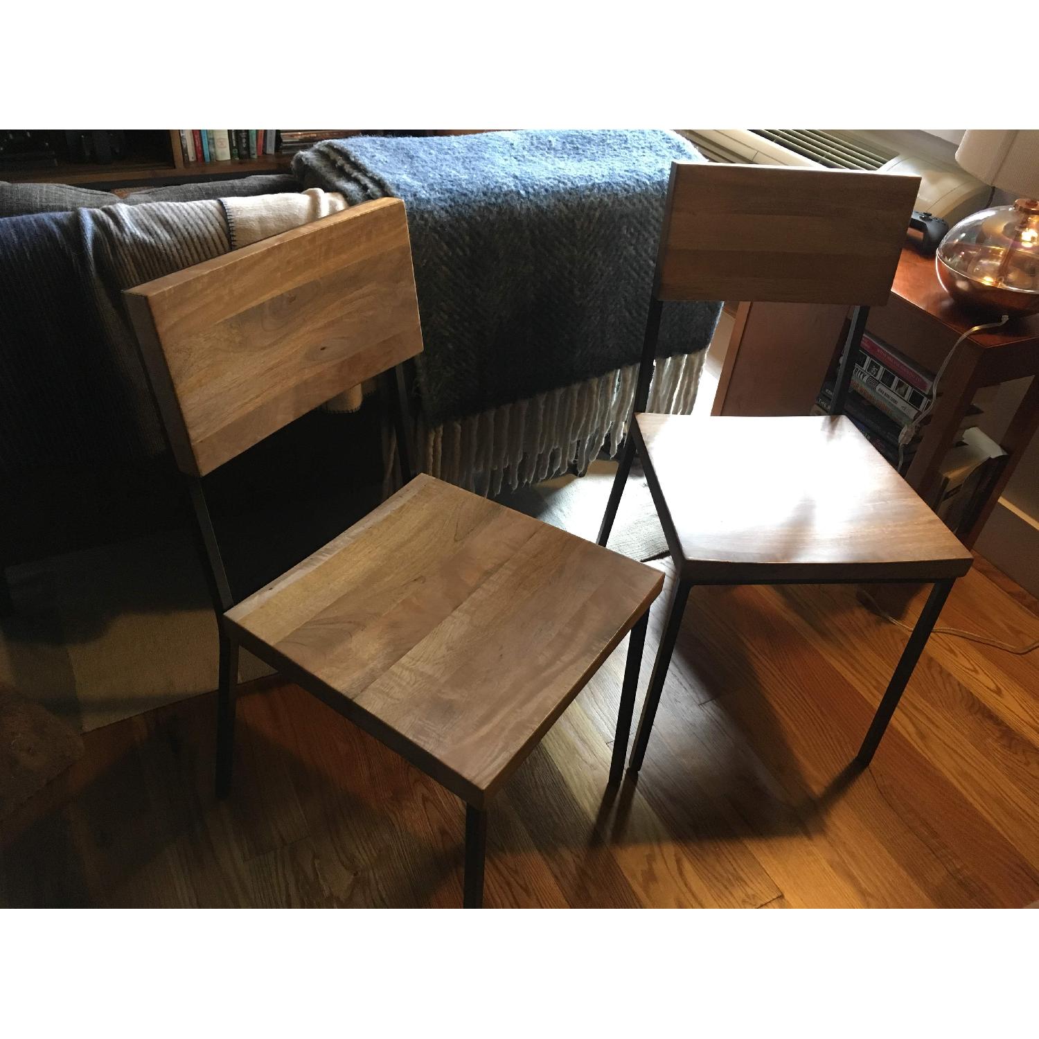West Elm Mango Wood 4-Piece Dining Set - image-5