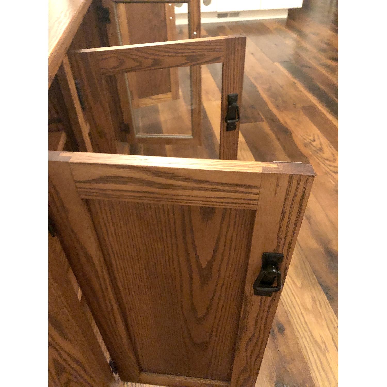 Solid Cherry Wood Credenza/TV Media Console - image-6