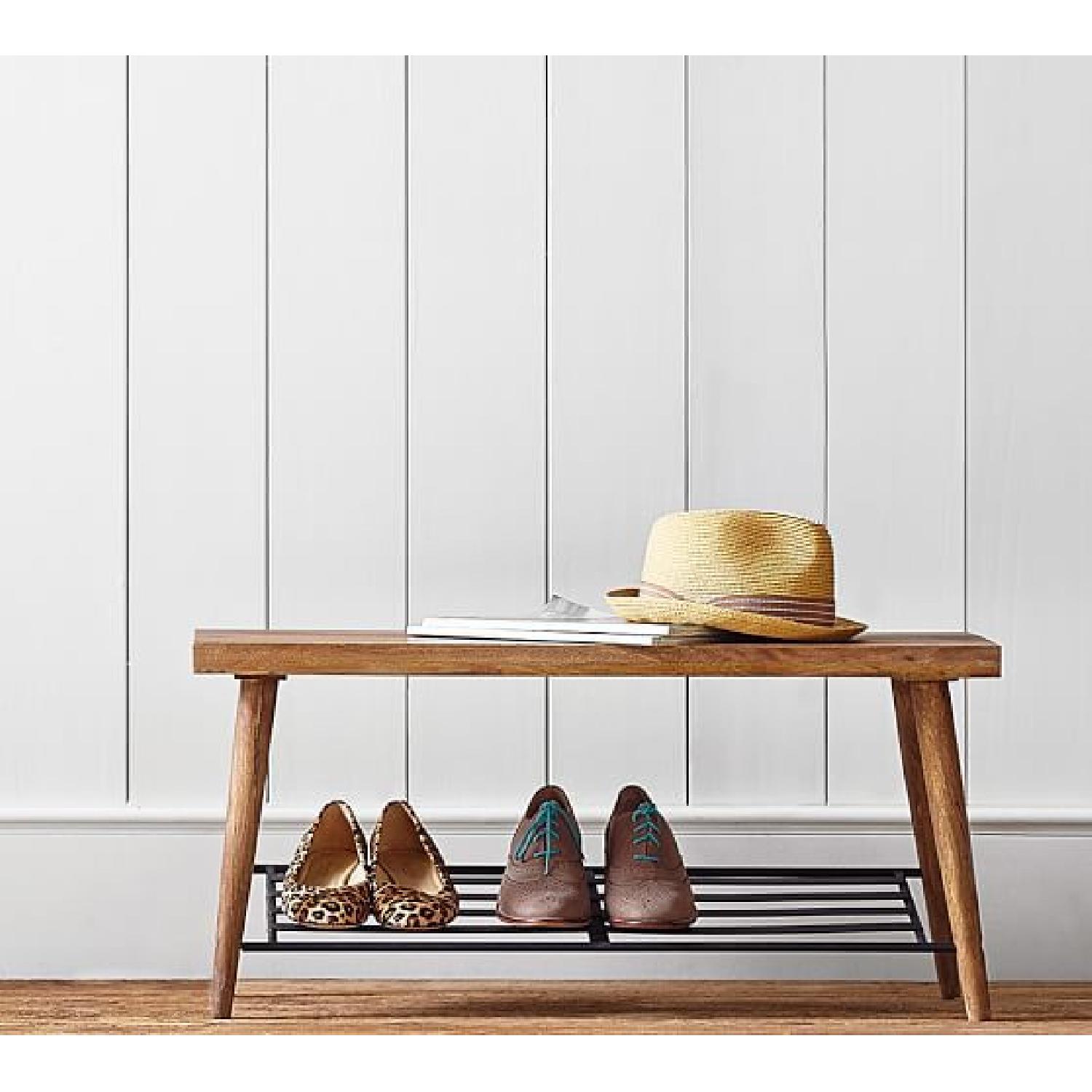 Pottery Barn Lucy Shoe Bench - image-5