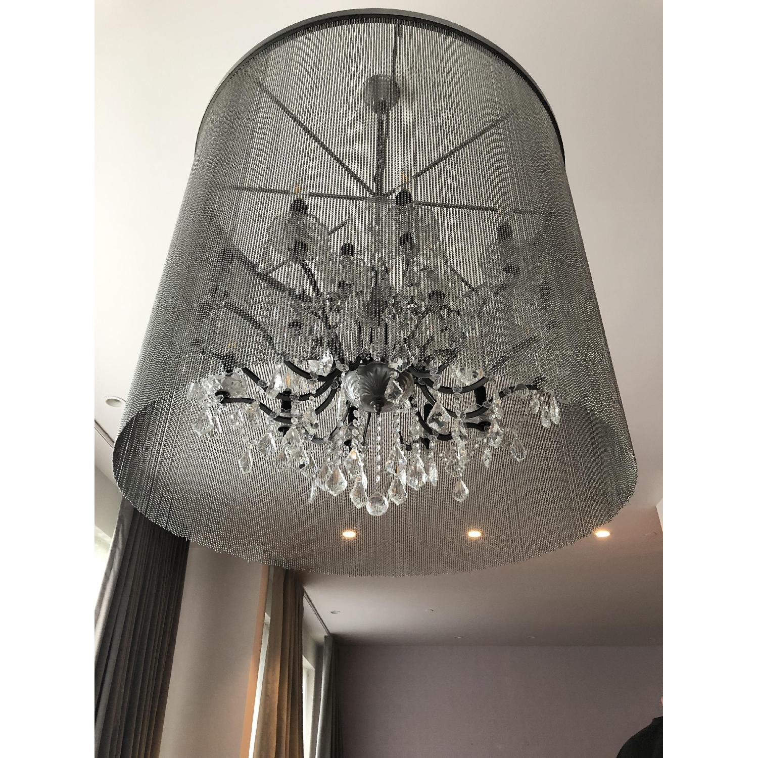 Restoration Hardware Vaille Crystal Chandelier - image-3