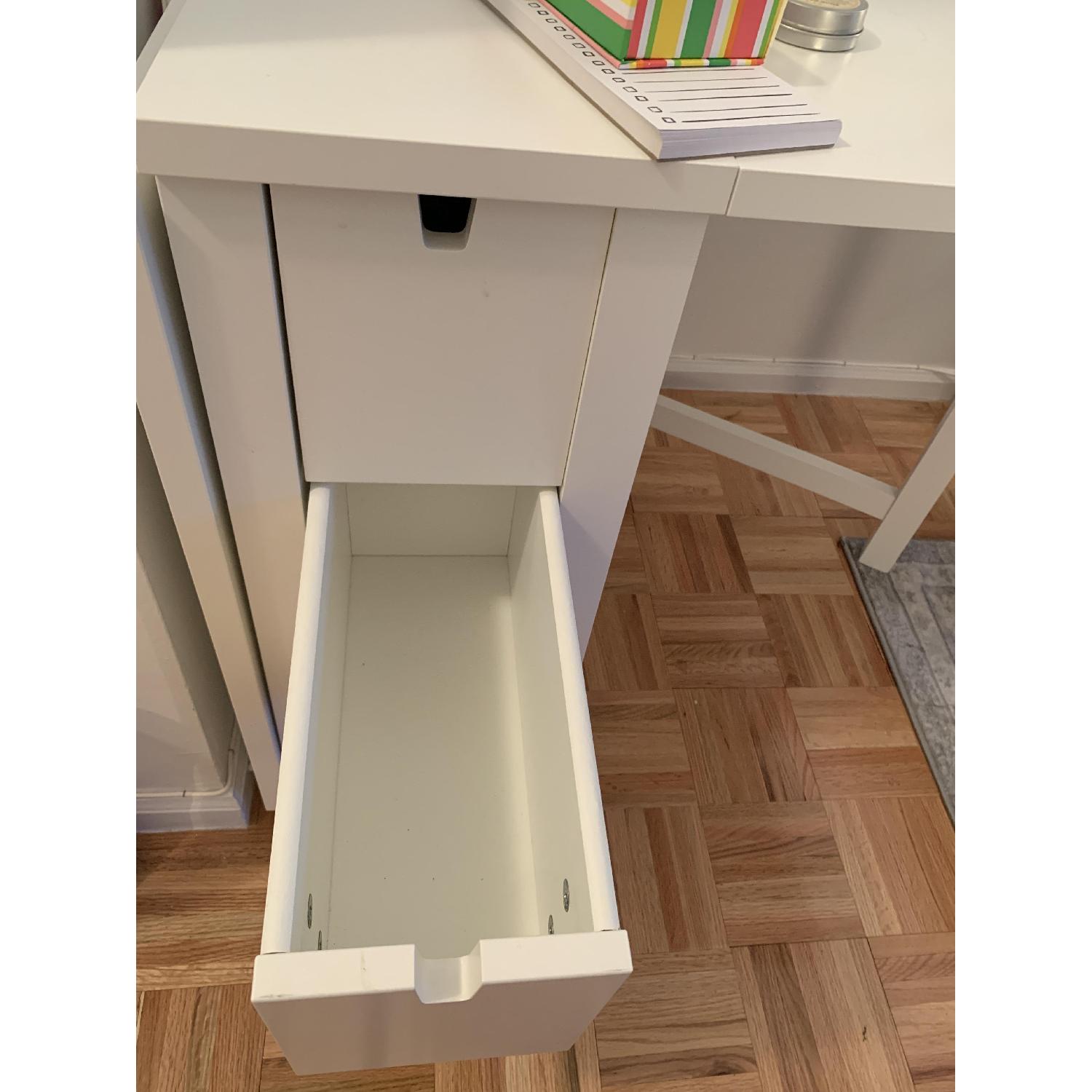 Ikea Norden Drop Leaf Dining Table w/ Storage - image-2