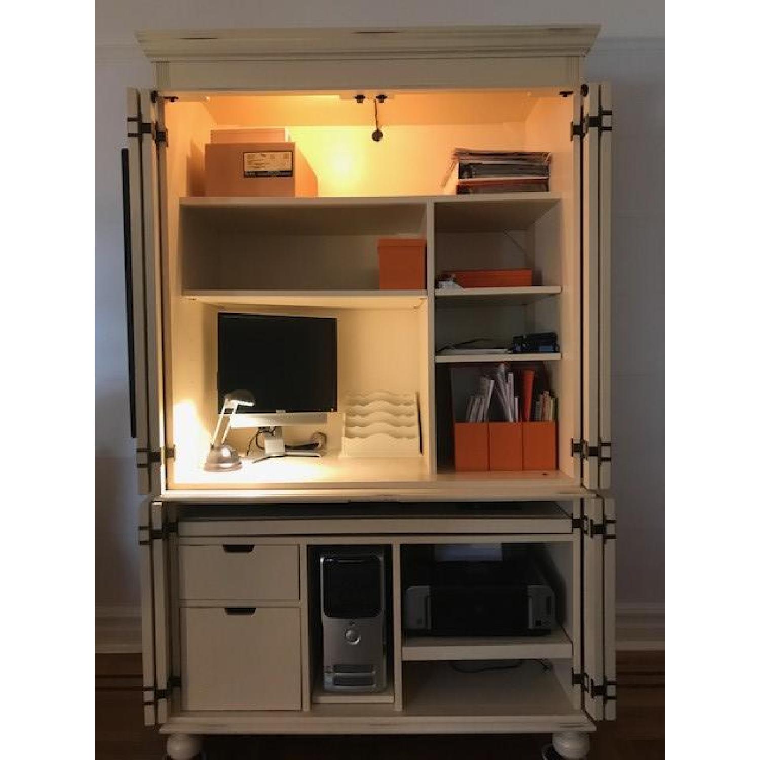 Country Willow Office Armoire - image-2