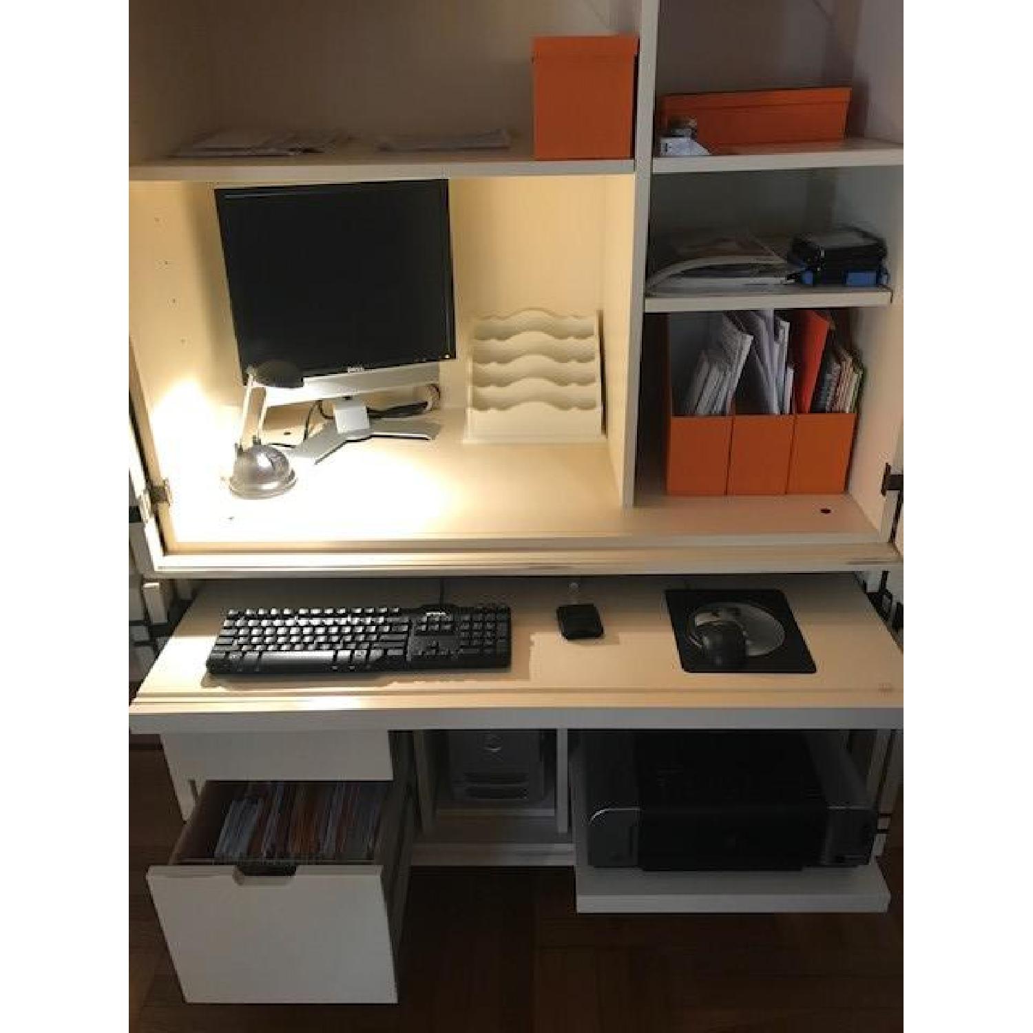 Country Willow Office Armoire - image-3