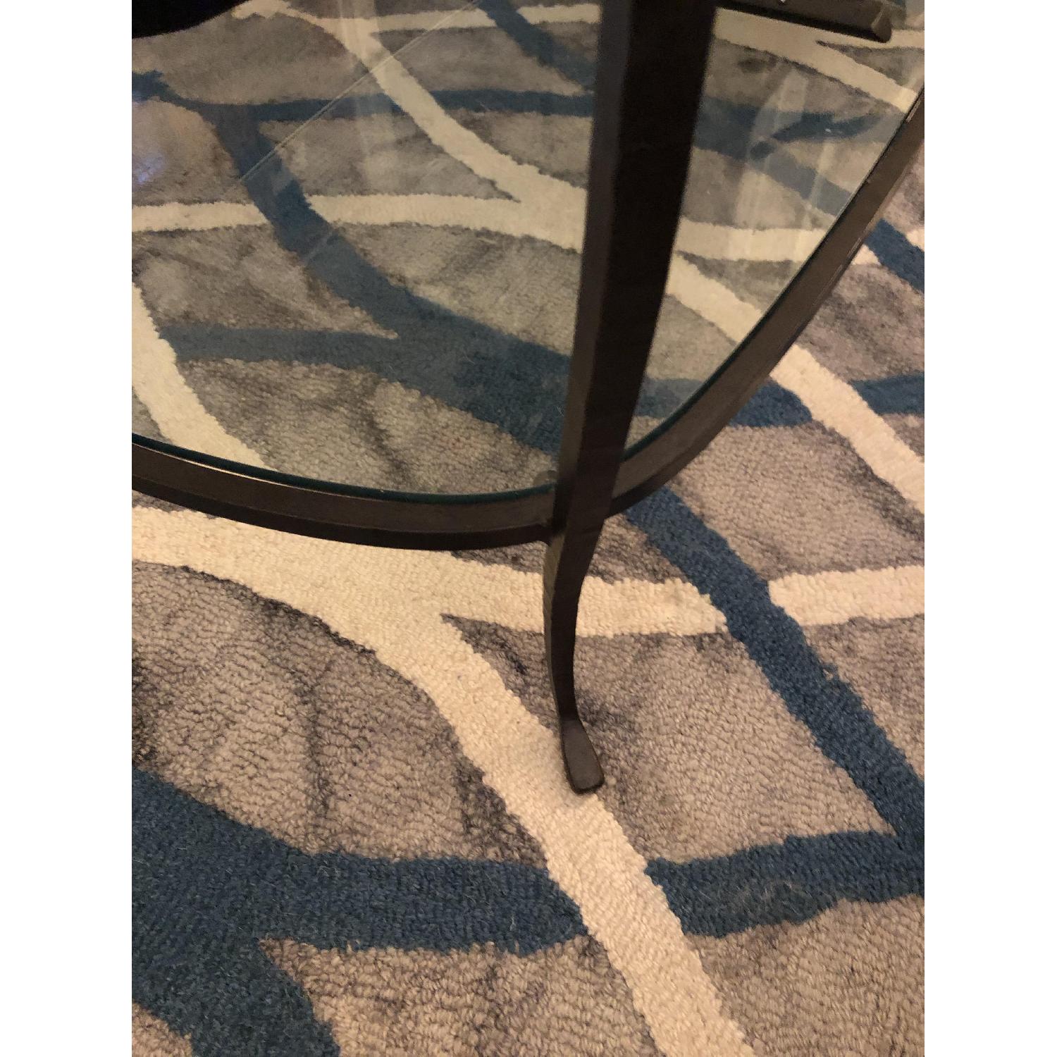 Pottery Barn Iron/Glass Coffee Table - image-3