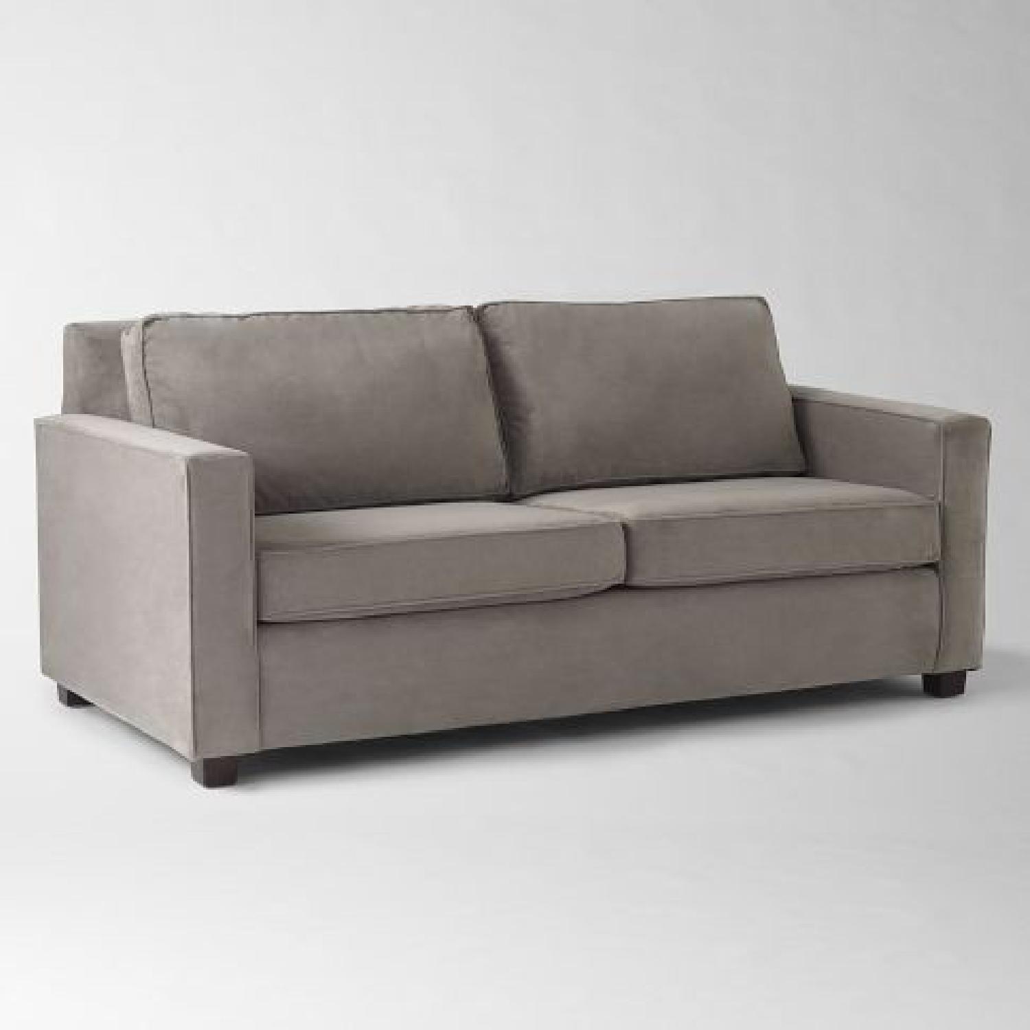 West Elm Henry Sofa in Dove Grey AptDeco