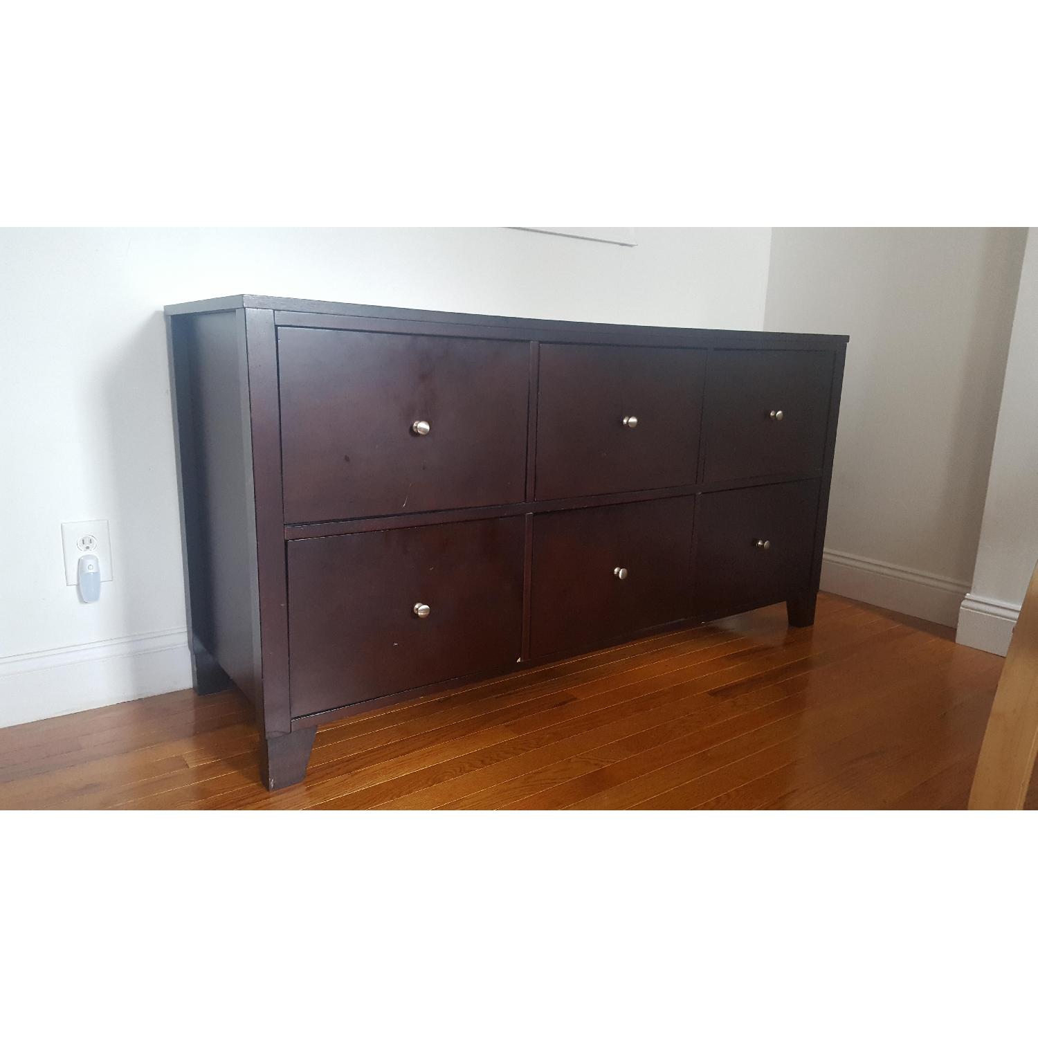 Solid Wood 6-Drawer Dresser - image-2
