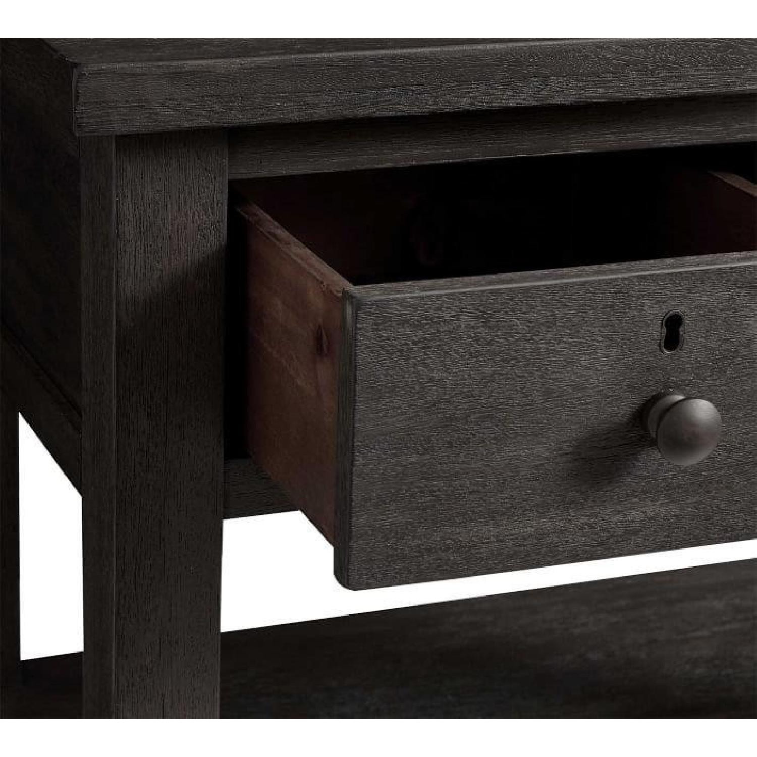 Pottery Barn Farmhouse 2Drawer Side Table AptDeco