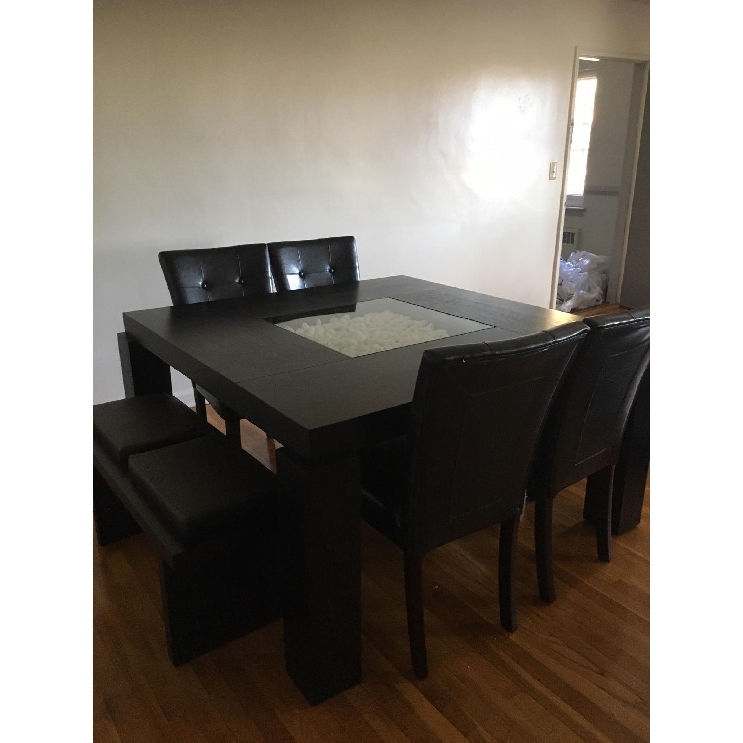 Raymour & Flanigan Cortland Place 7-Piece Dining Set - image-3