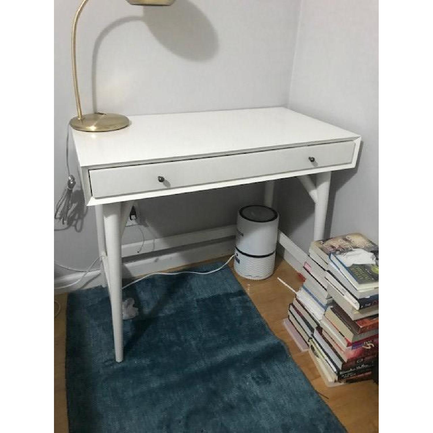 West Elm Mid Century Mini Desk - image-1