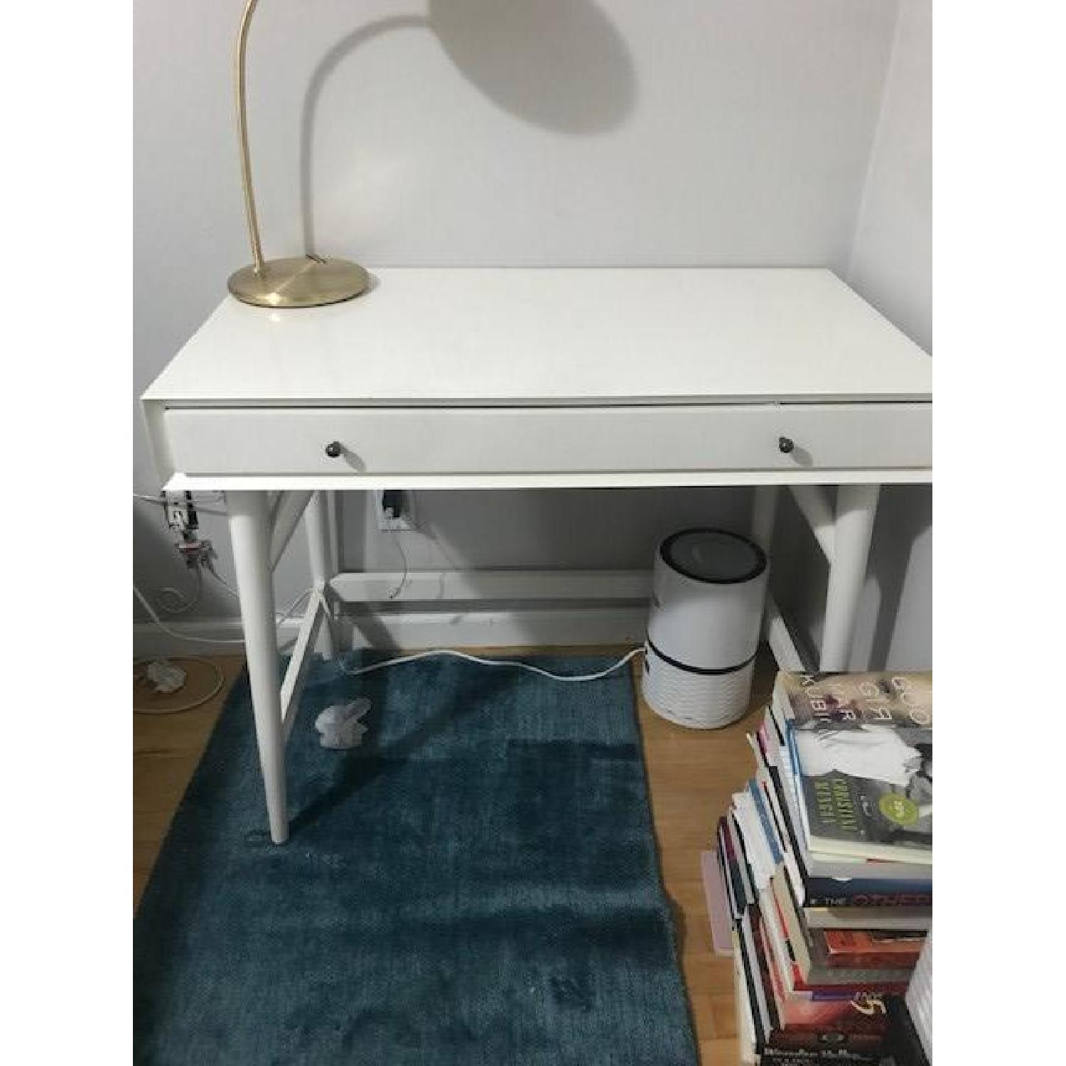West Elm Mid Century Mini Desk - image-2