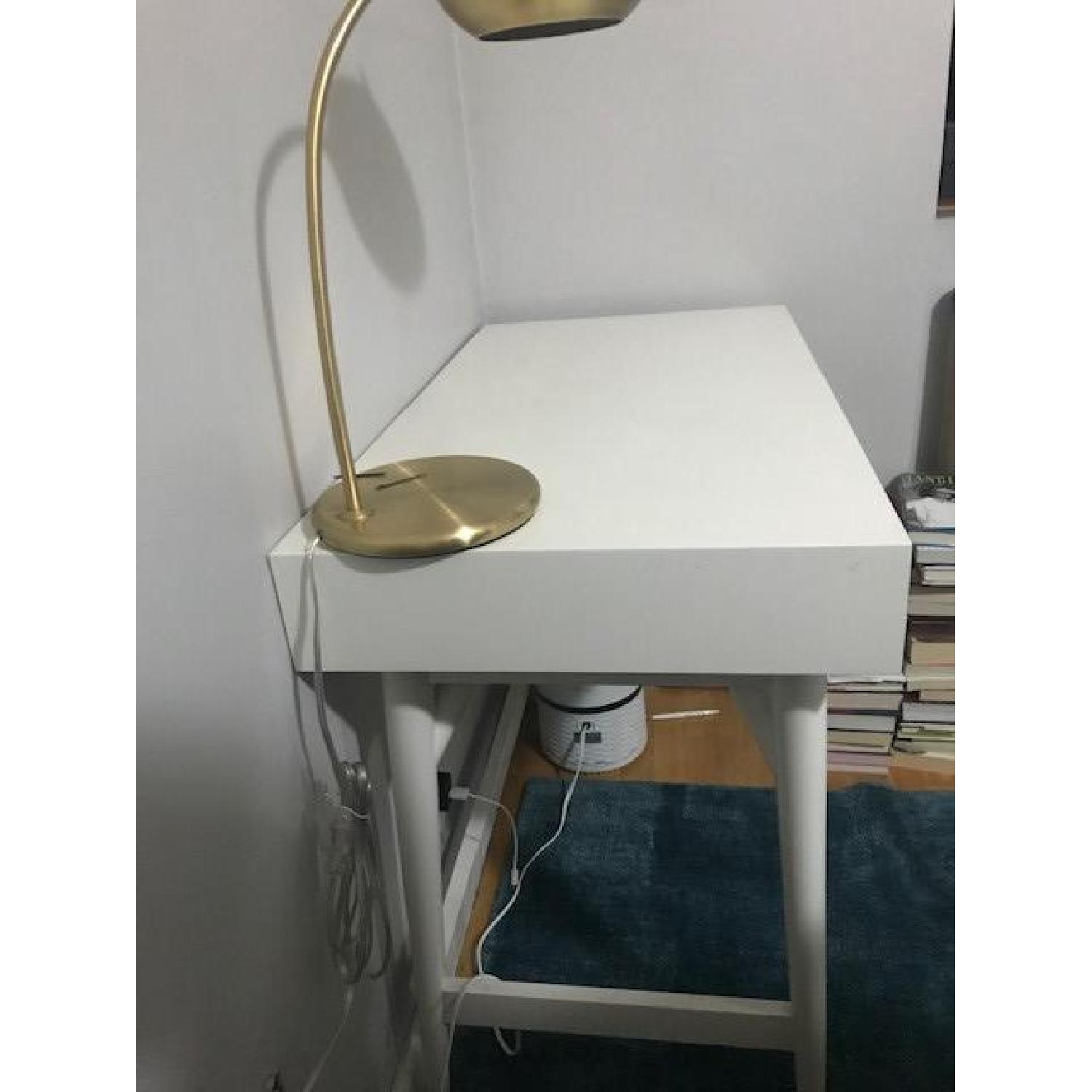 West Elm Mid Century Mini Desk - image-3