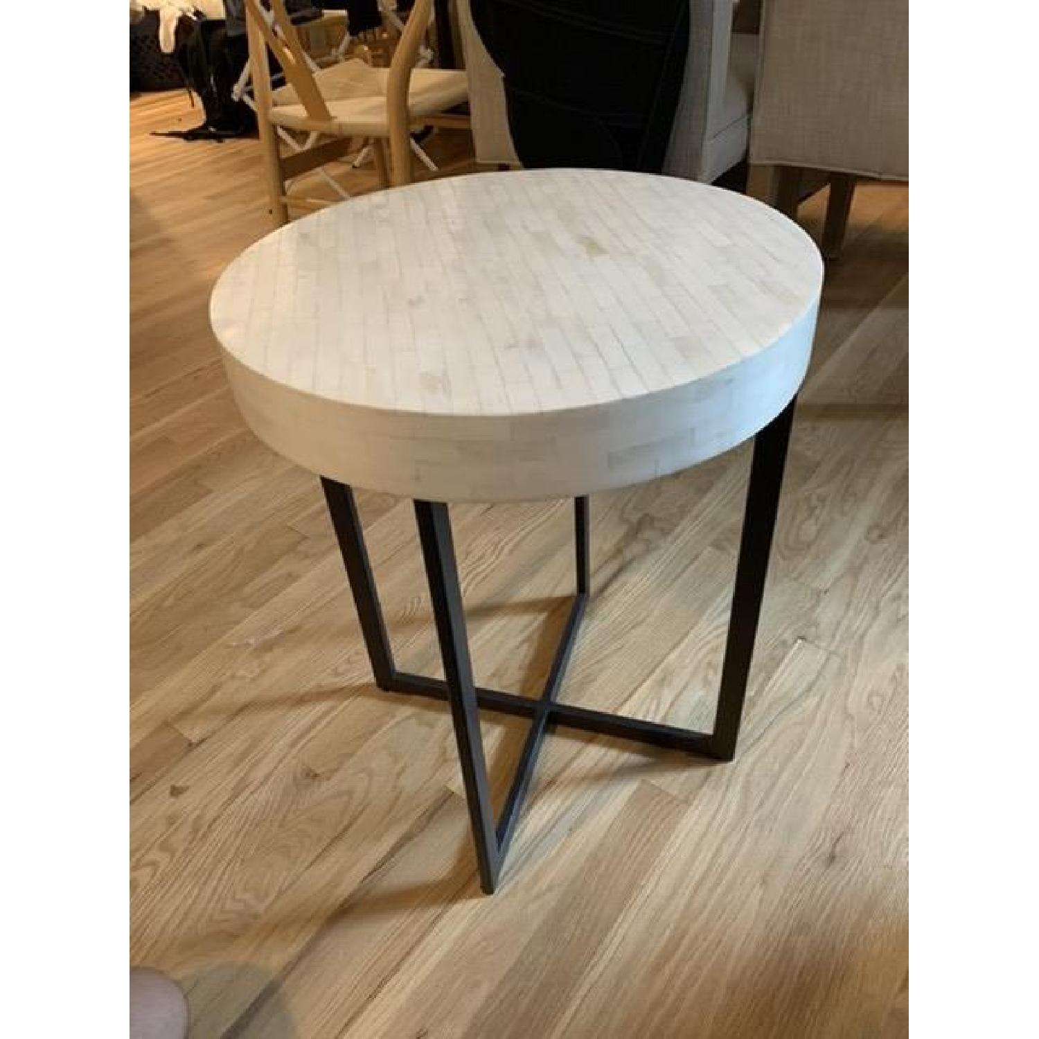 West Elm Bone Side Table - image-1