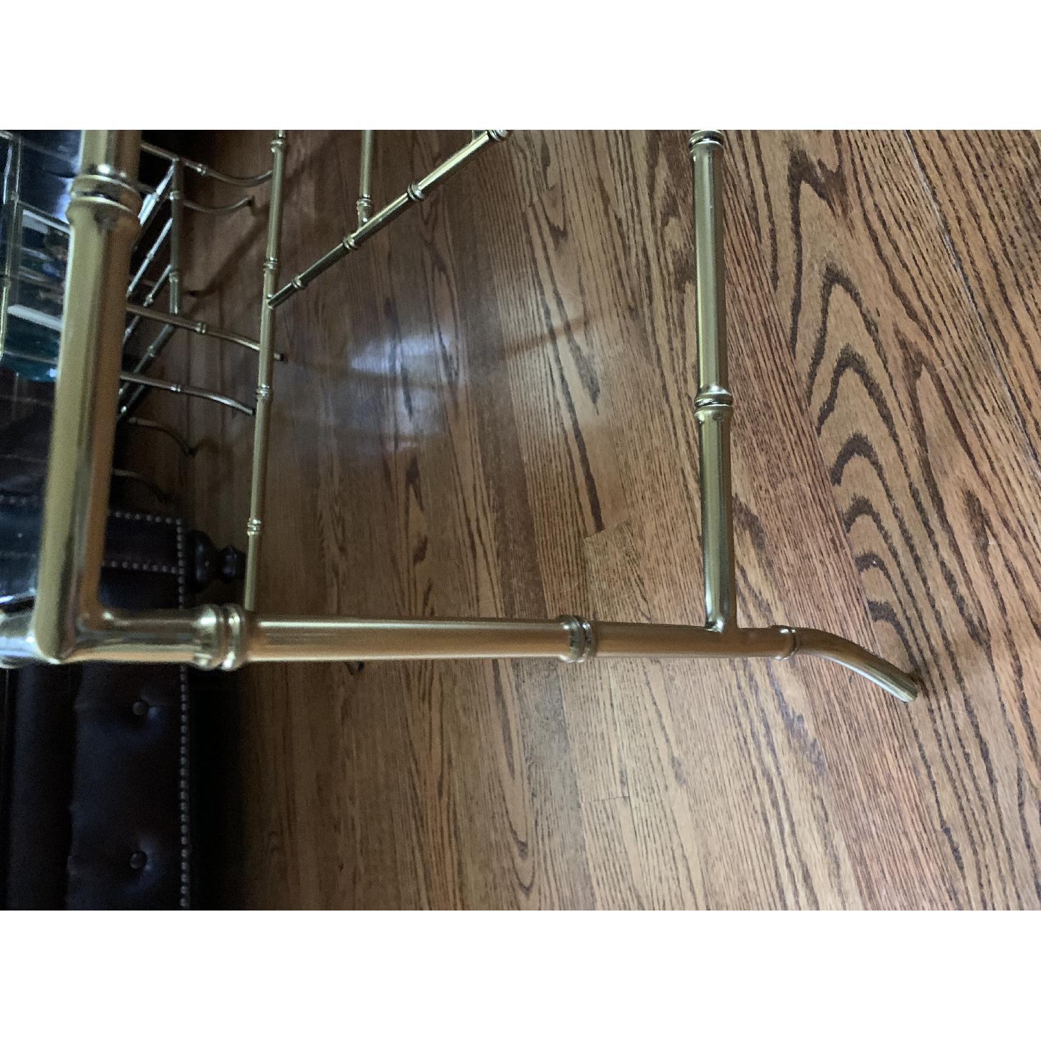 Pottery Barn Gold Coffee Table - image-3