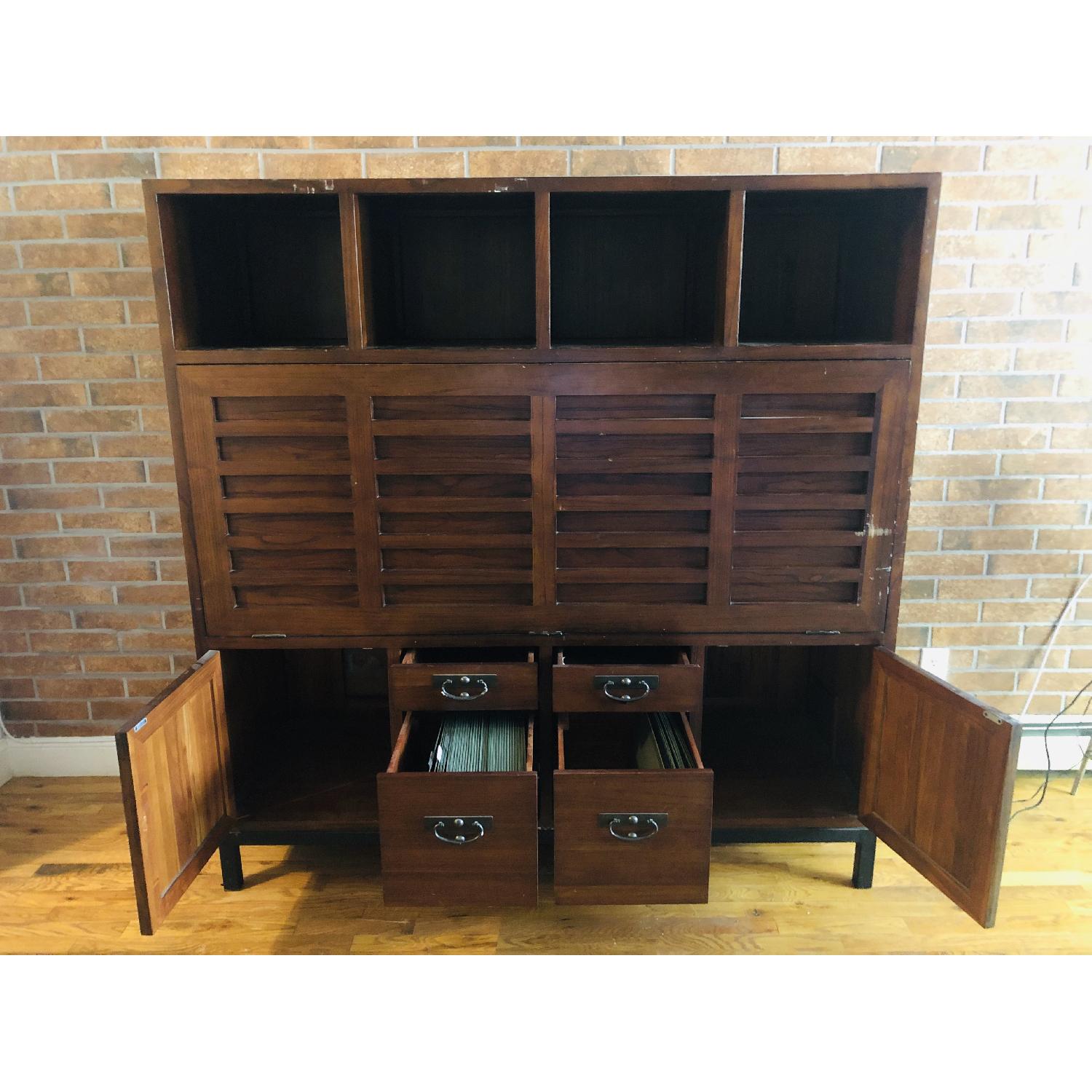 Room & Board Office Desk Armoire - image-6