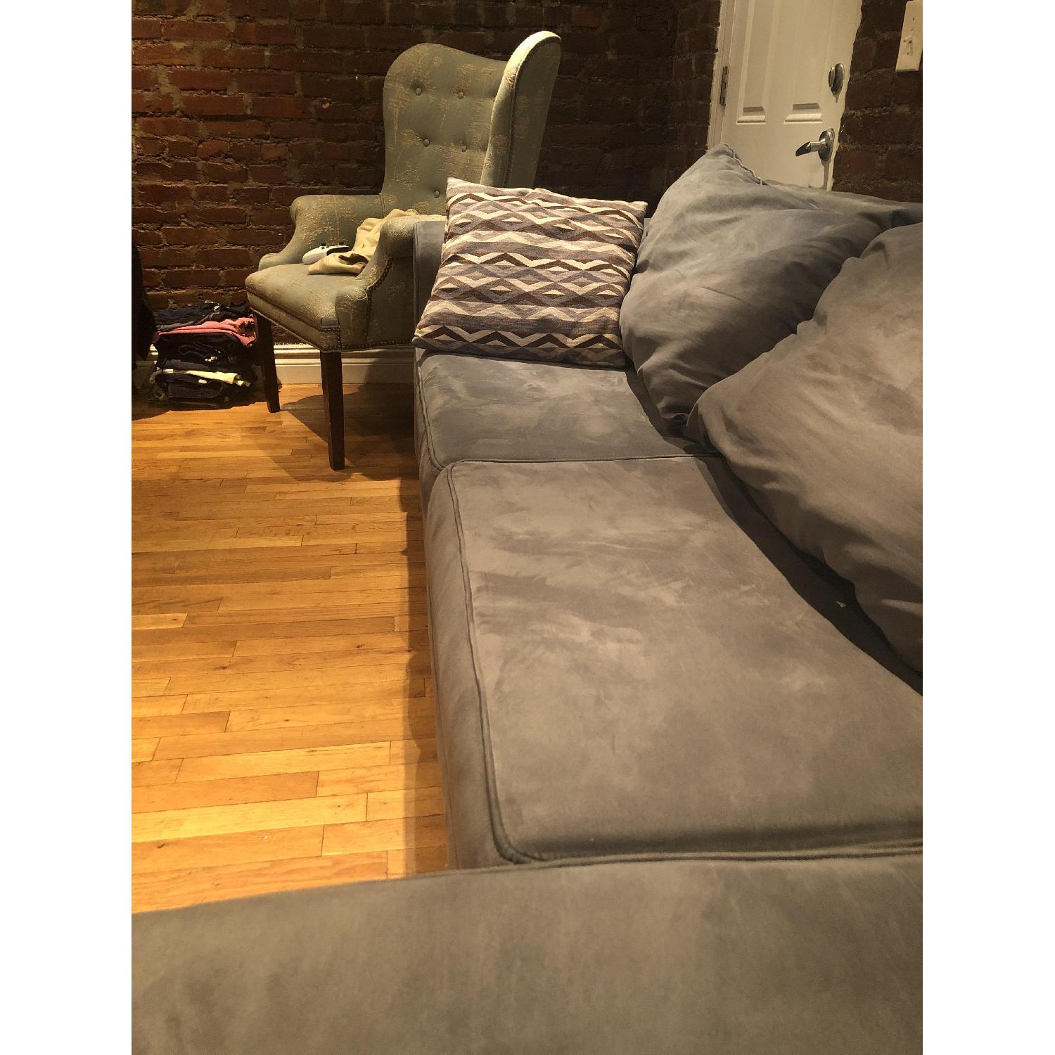 Bob's Discount Venus Blue Left Arm Sectional - image-2