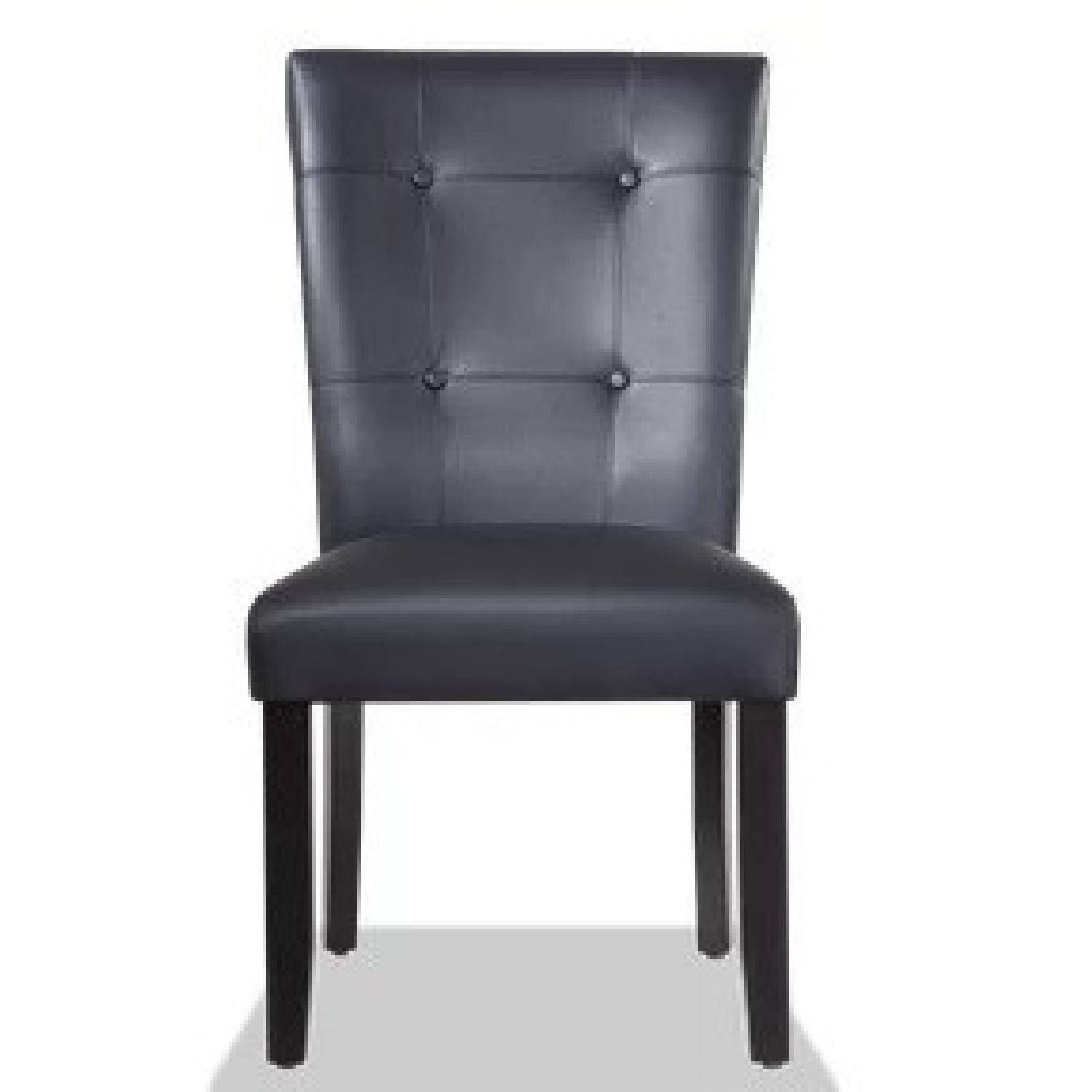 Bob's Montibello Black Dining chairs AptDeco
